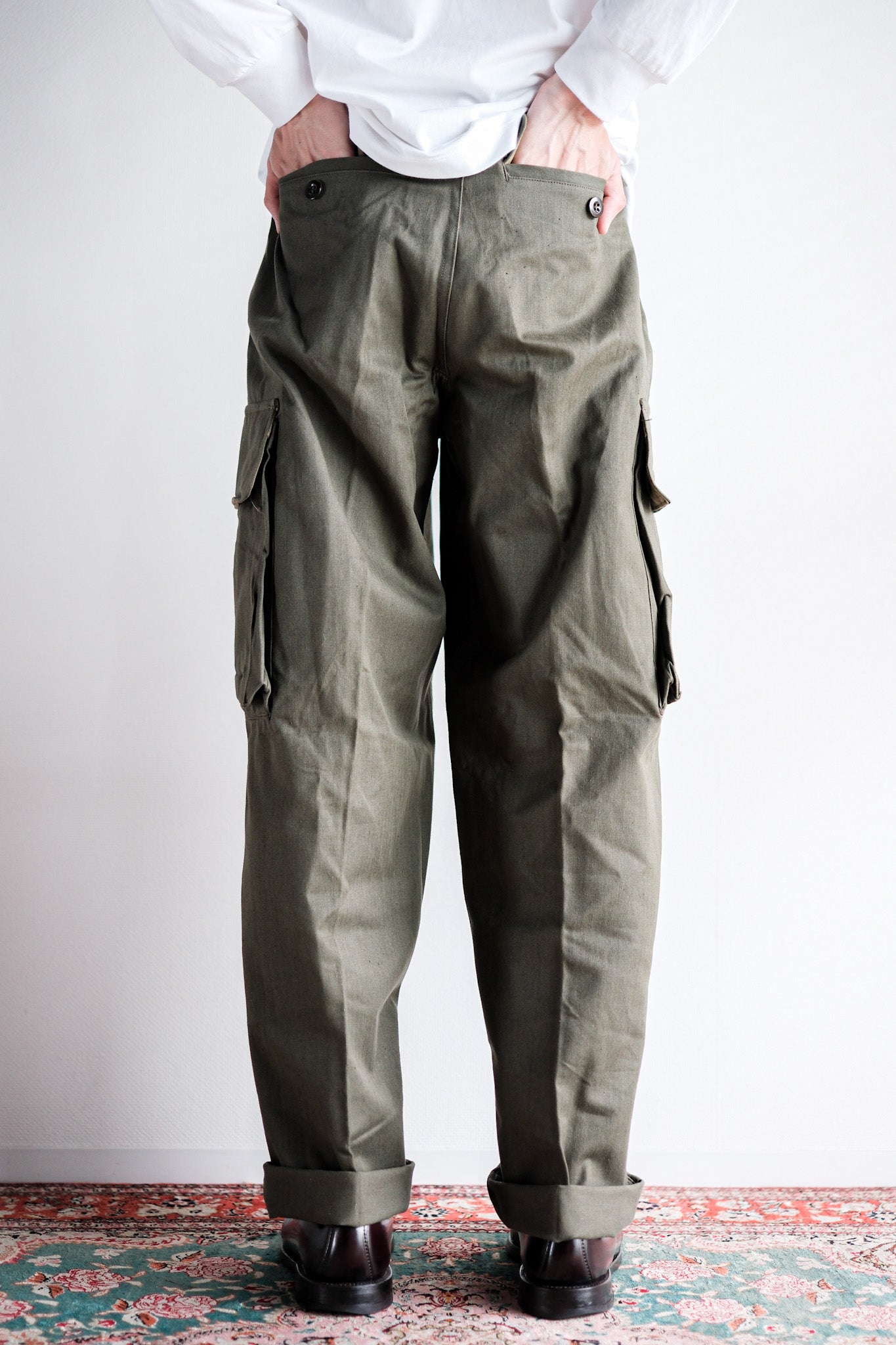 【~60's】French Army M47 Field Trousers Size.21 "Dead Stock"