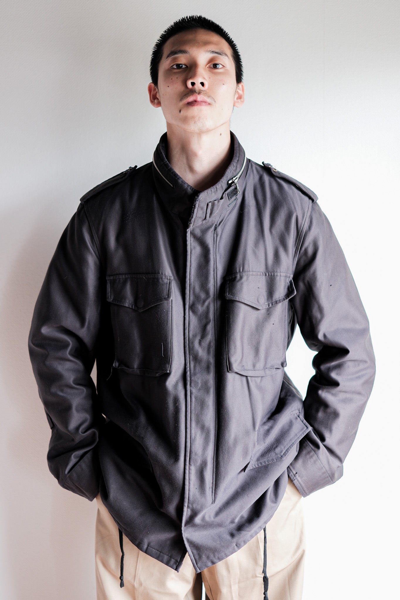 【~00’s】Old DRIES VAN NOTEN M-65 Type Jacket With Liner