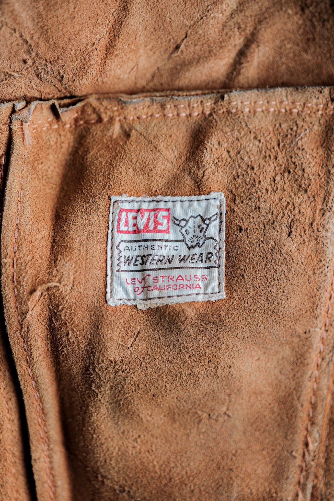 【~50’s】Vintage Levi’s Suede Leather Jacket "Short Horn"