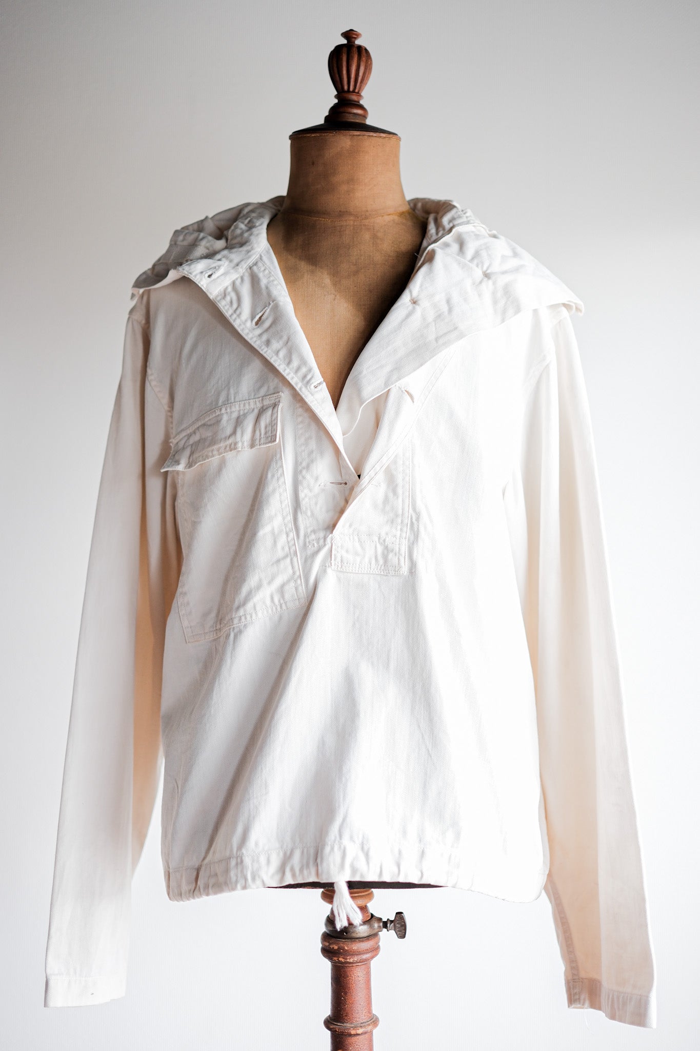 【~40's】U.S.NAVY Salvage Parka Size.M "Early Type"