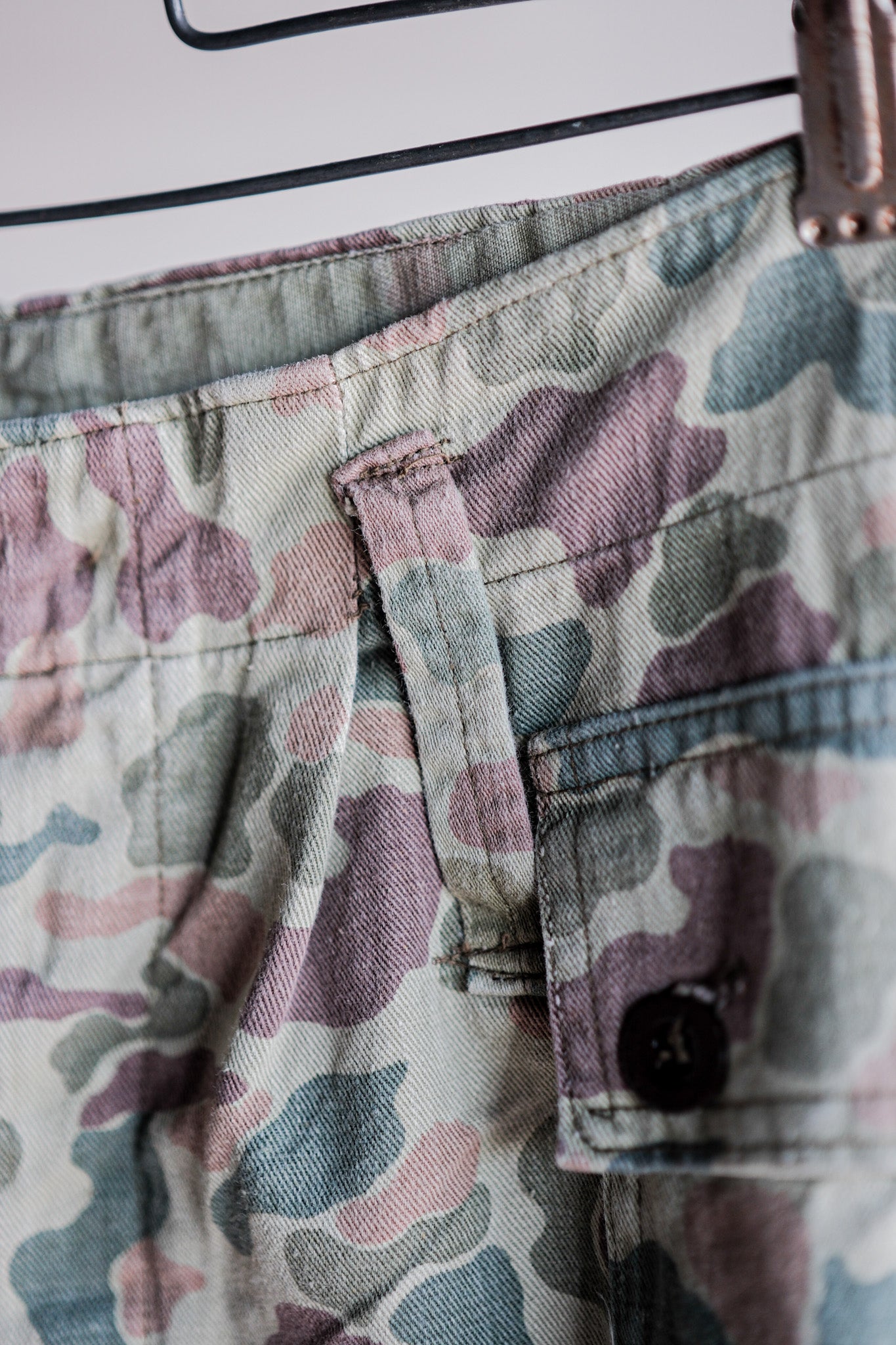 【~50's】Dutch Army Frogskin Camouflage Field Trousers Size.46