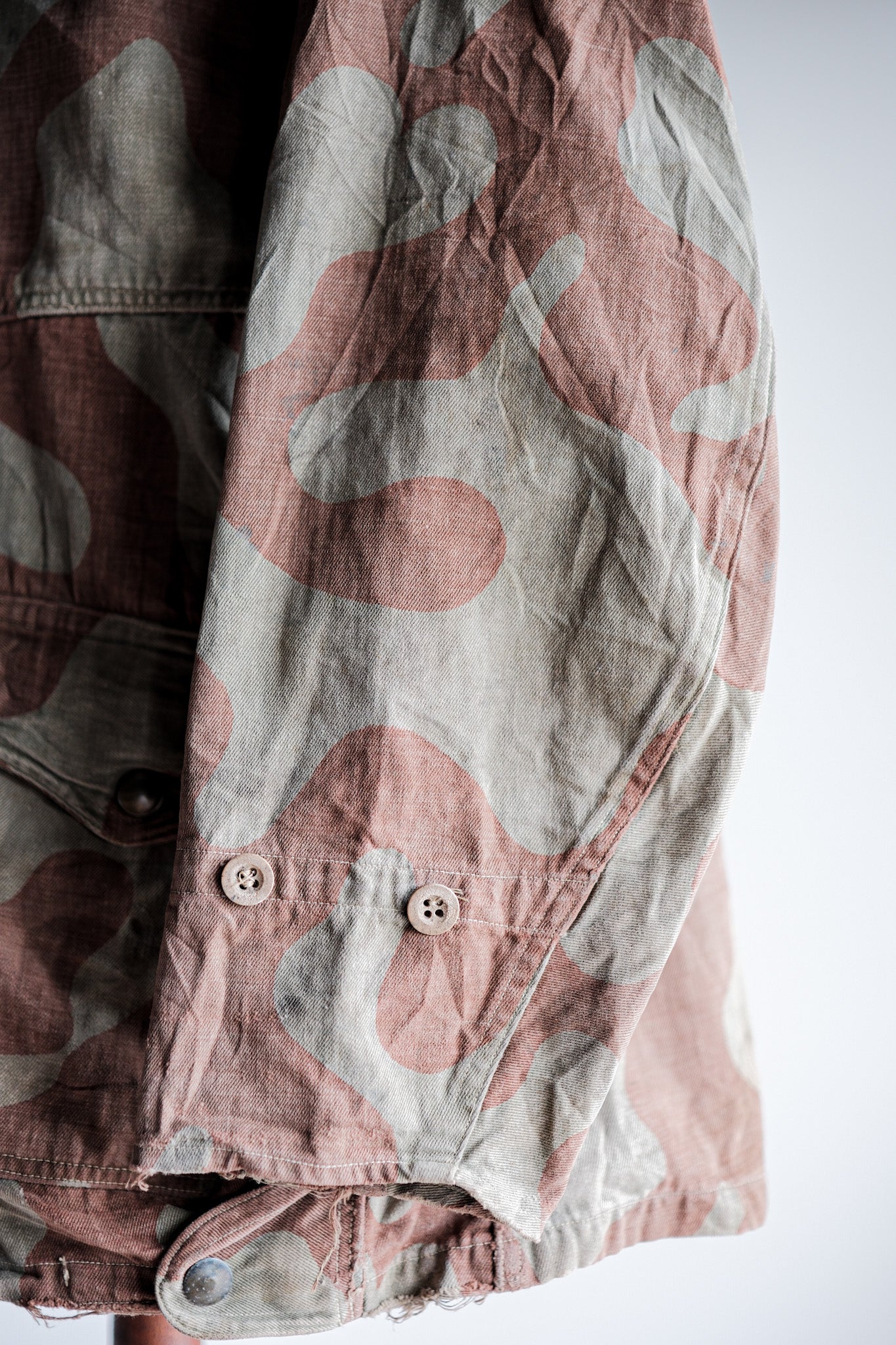 【~50's】Belgium Army Bataillon de Corée Camouflage Denison Smock