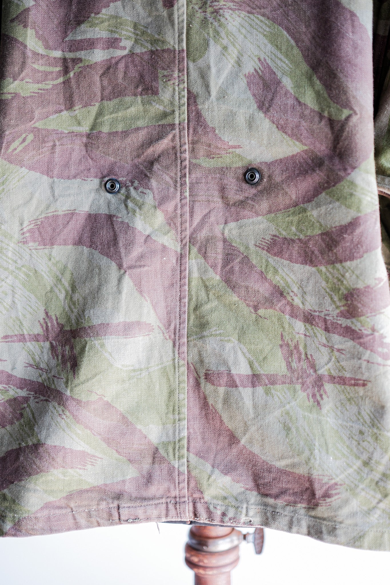 【~50's】French Army TAP47/52 Lizard Camouflage Paratrooper Jacket