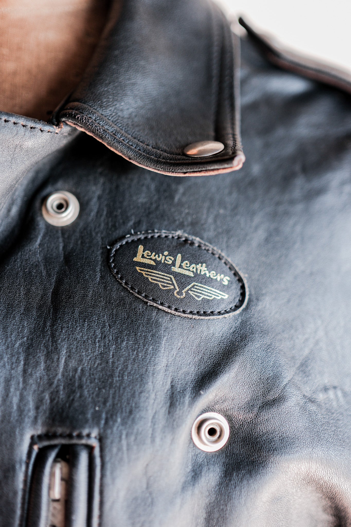 【~70’s】Lewis Leathers Riders Jacket Size.36 “Thunder Bolt”