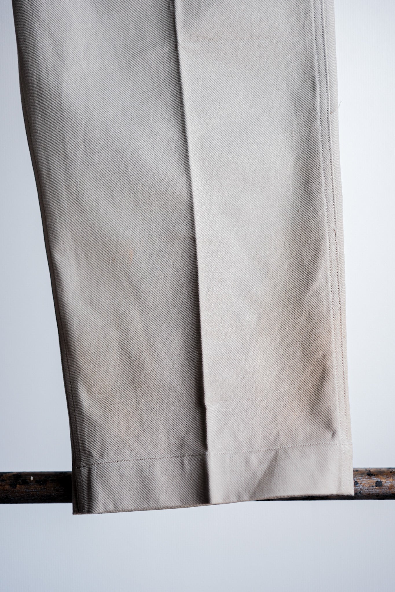 【~60's】French Army M52 Chino Trousers Size.32 "Dead Stock"