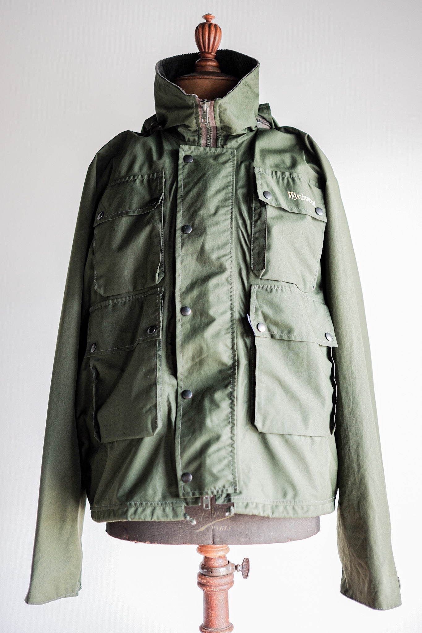 【~90's】British Vintage AQUATEX Fishing Jacket Size.XL "Wychwood"