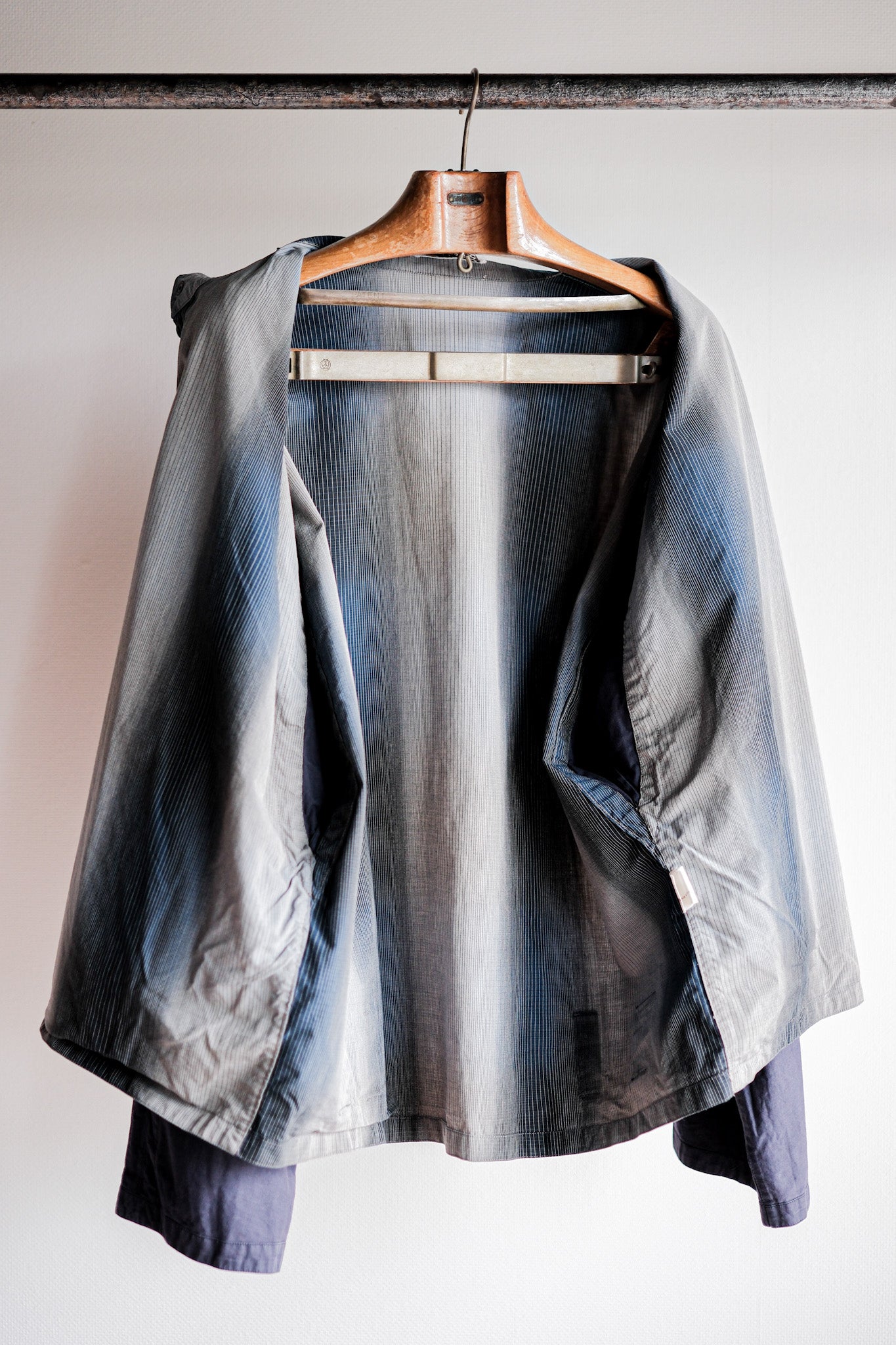 【~80’s】Old Gianni Versace Cotton Striped Jacket Size.42