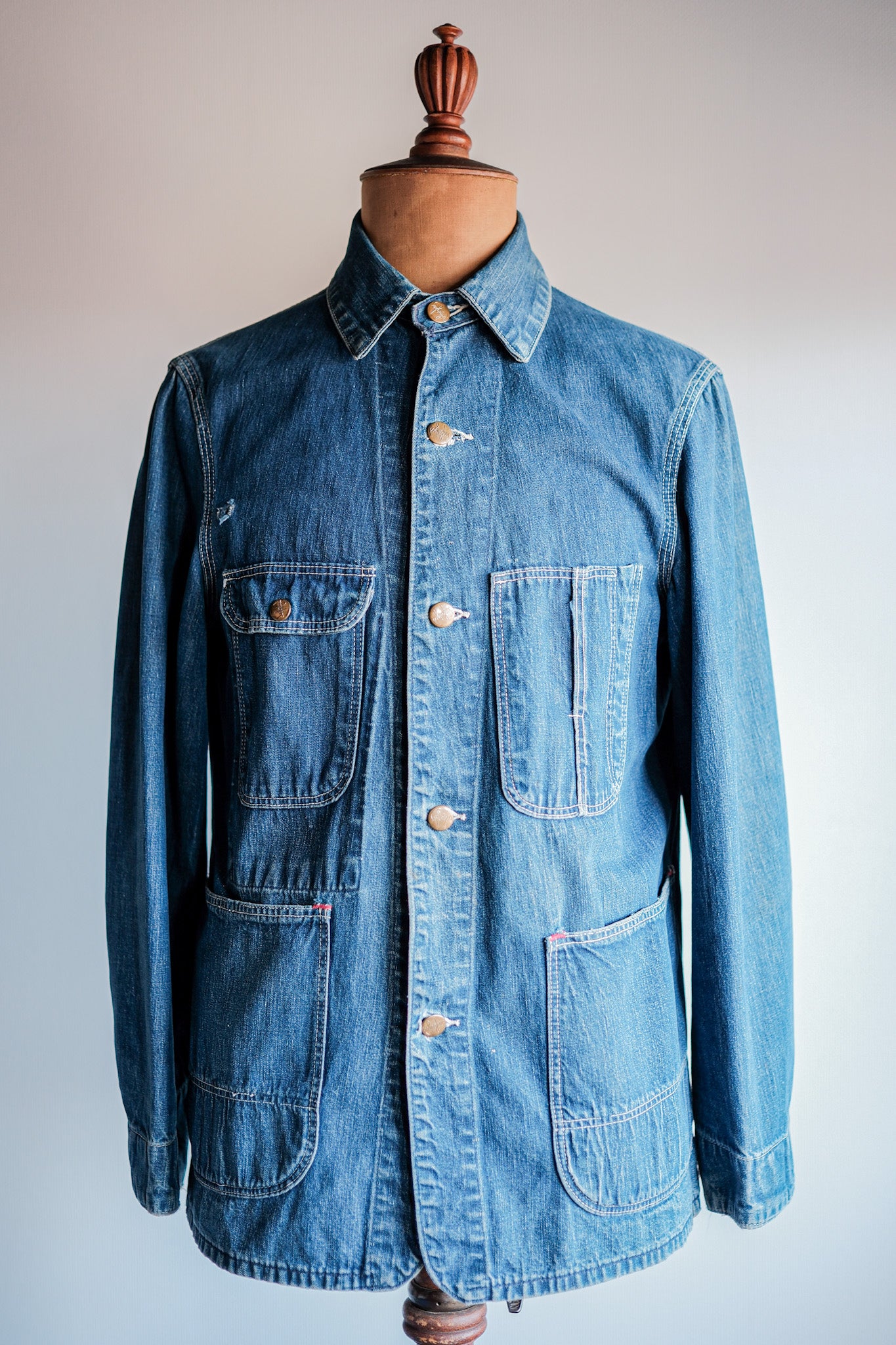 【~50's】American Vintage Denim Coverall "Sanforized"