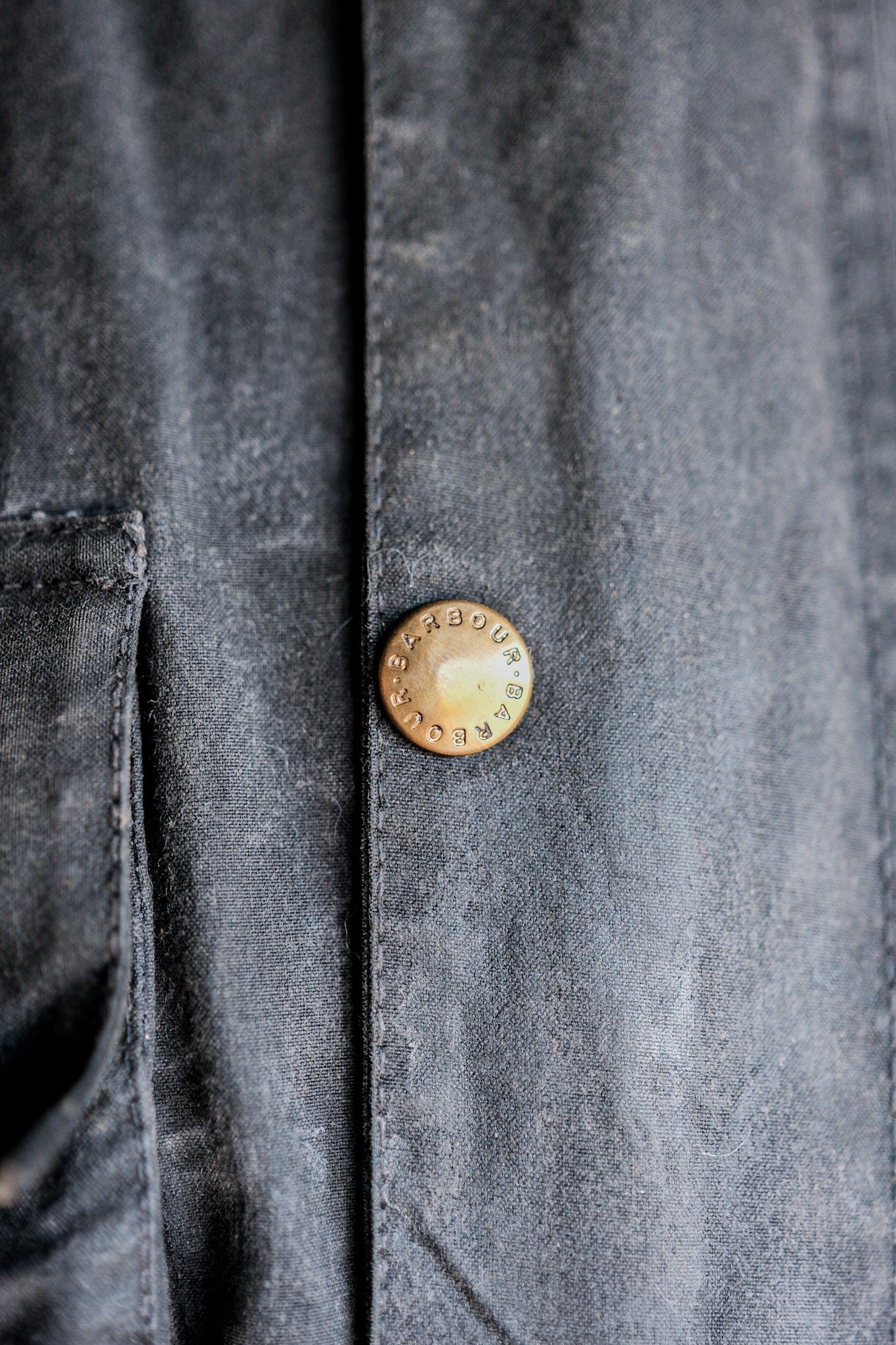 【~80's】Vintage Barbour "INTERNATIONAL SUIT" 2 Crest Size.38