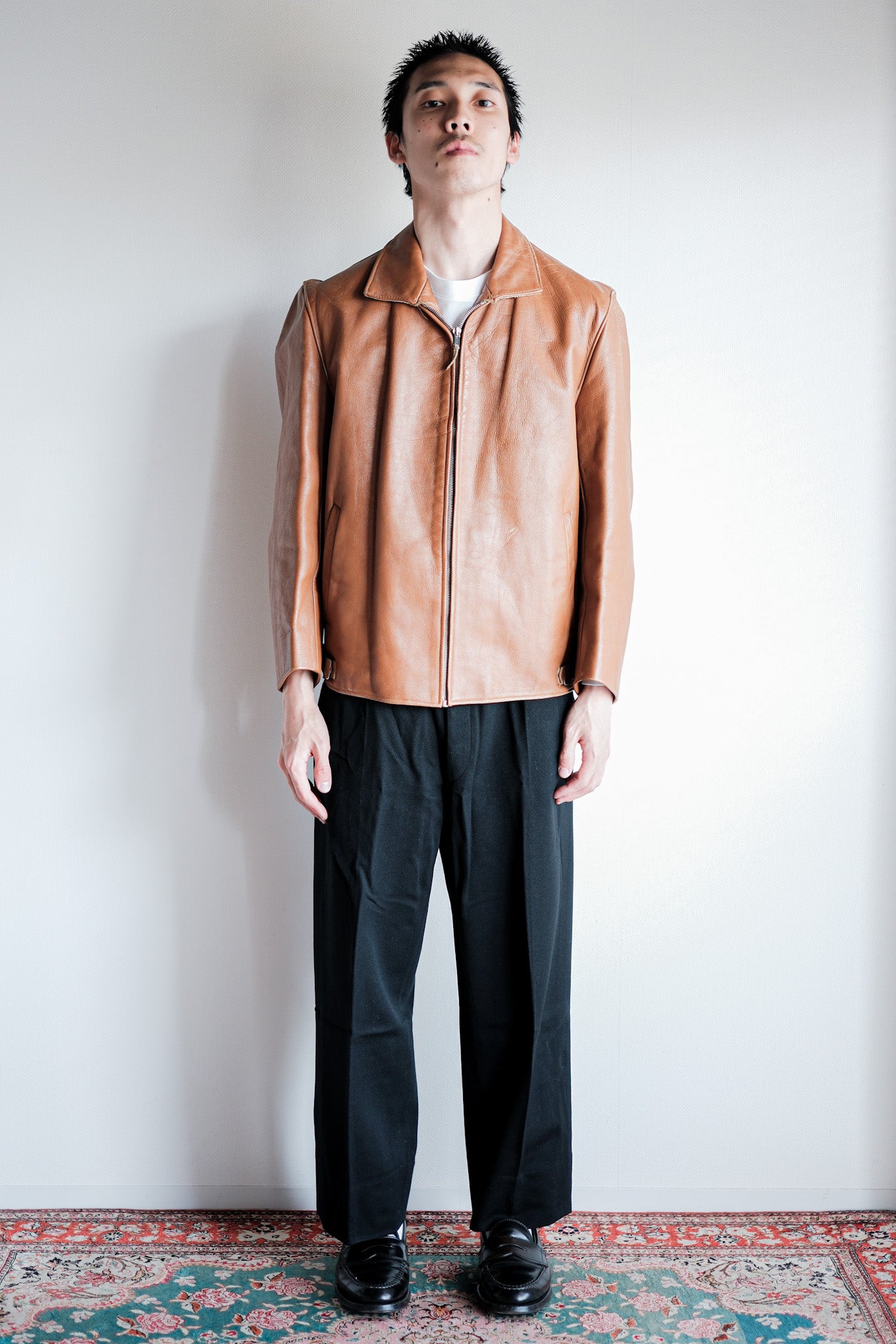 【~50’s】German Vintage Leather Jacket