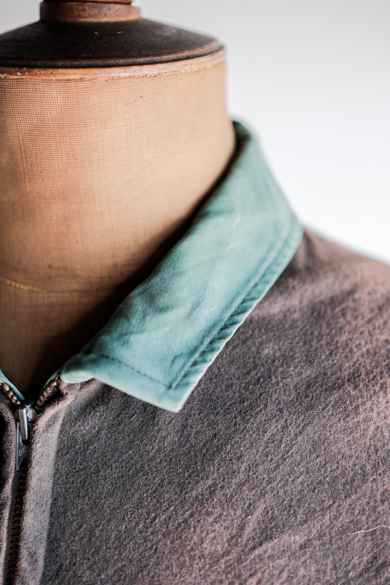 【~60's】French Vintage Hunting & Fishing Cotton Jacket Size.52 "L'ESQUIMAU"