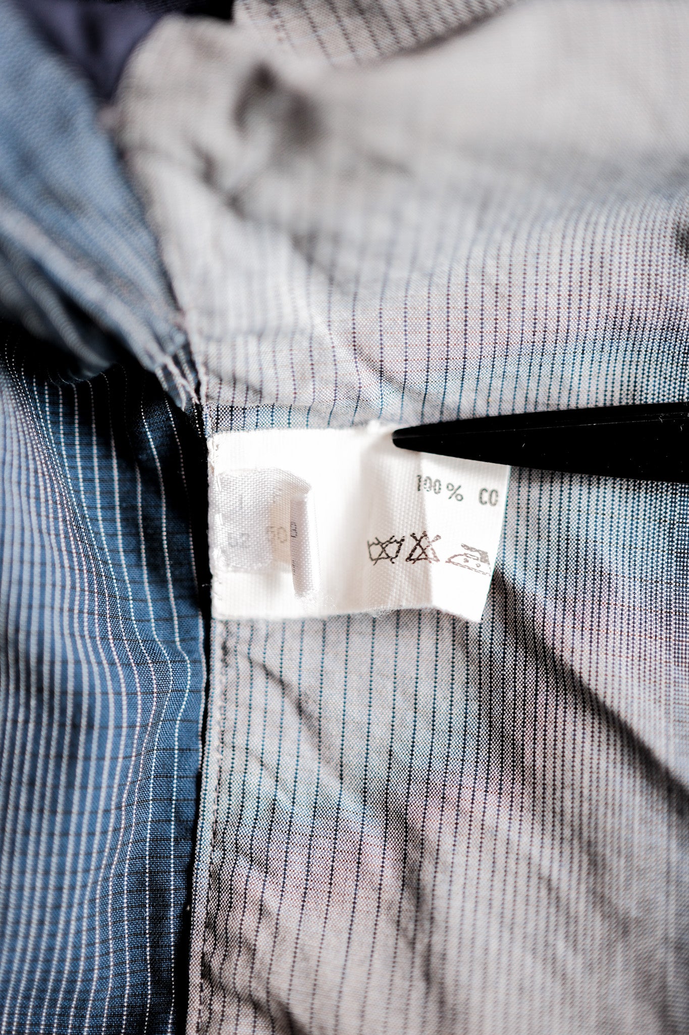 【~80’s】Old Gianni Versace Cotton Striped Jacket Size.42