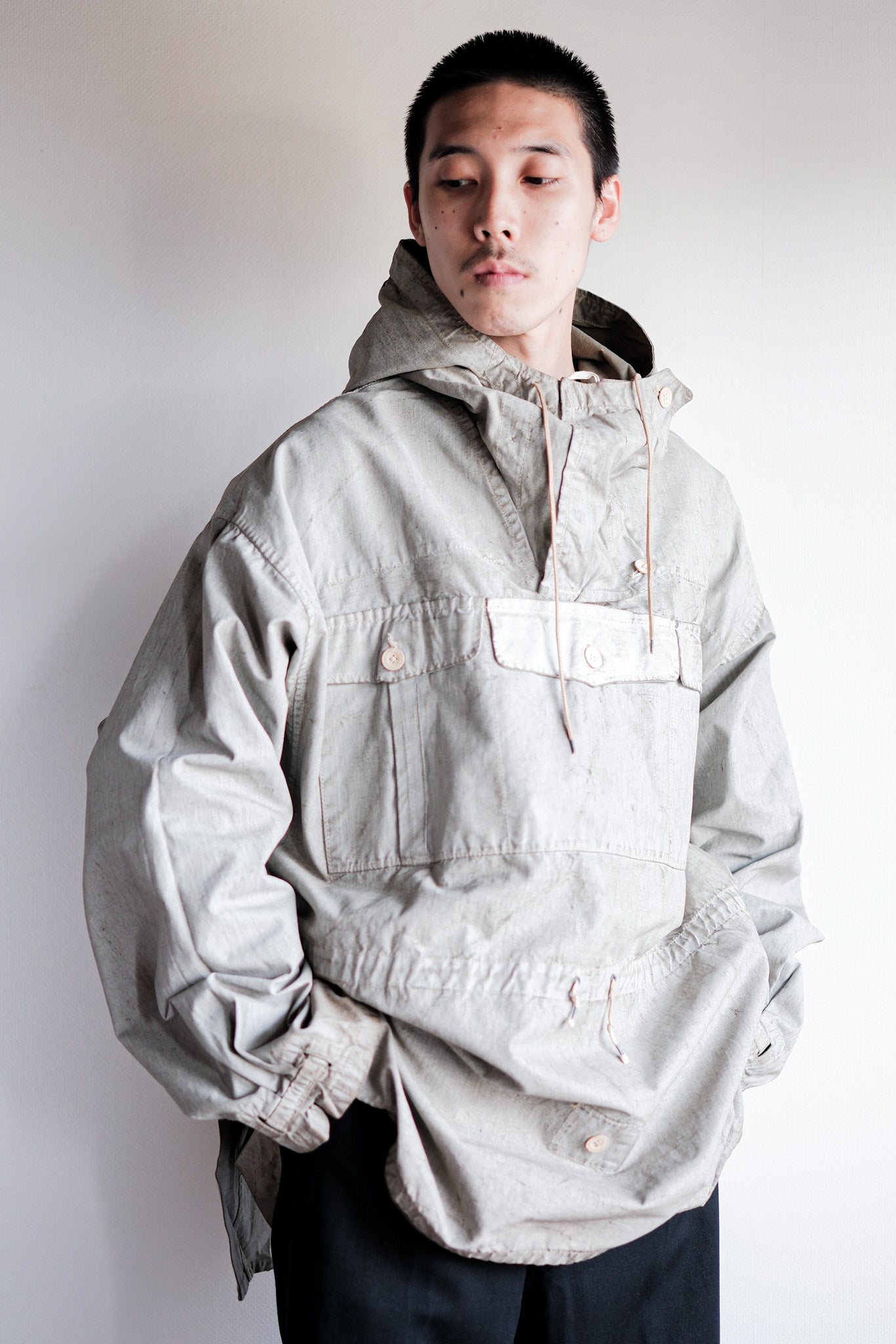 【~40's】German Army M42 Gebirgsjäger Reversible Windbluse "2nd Type"