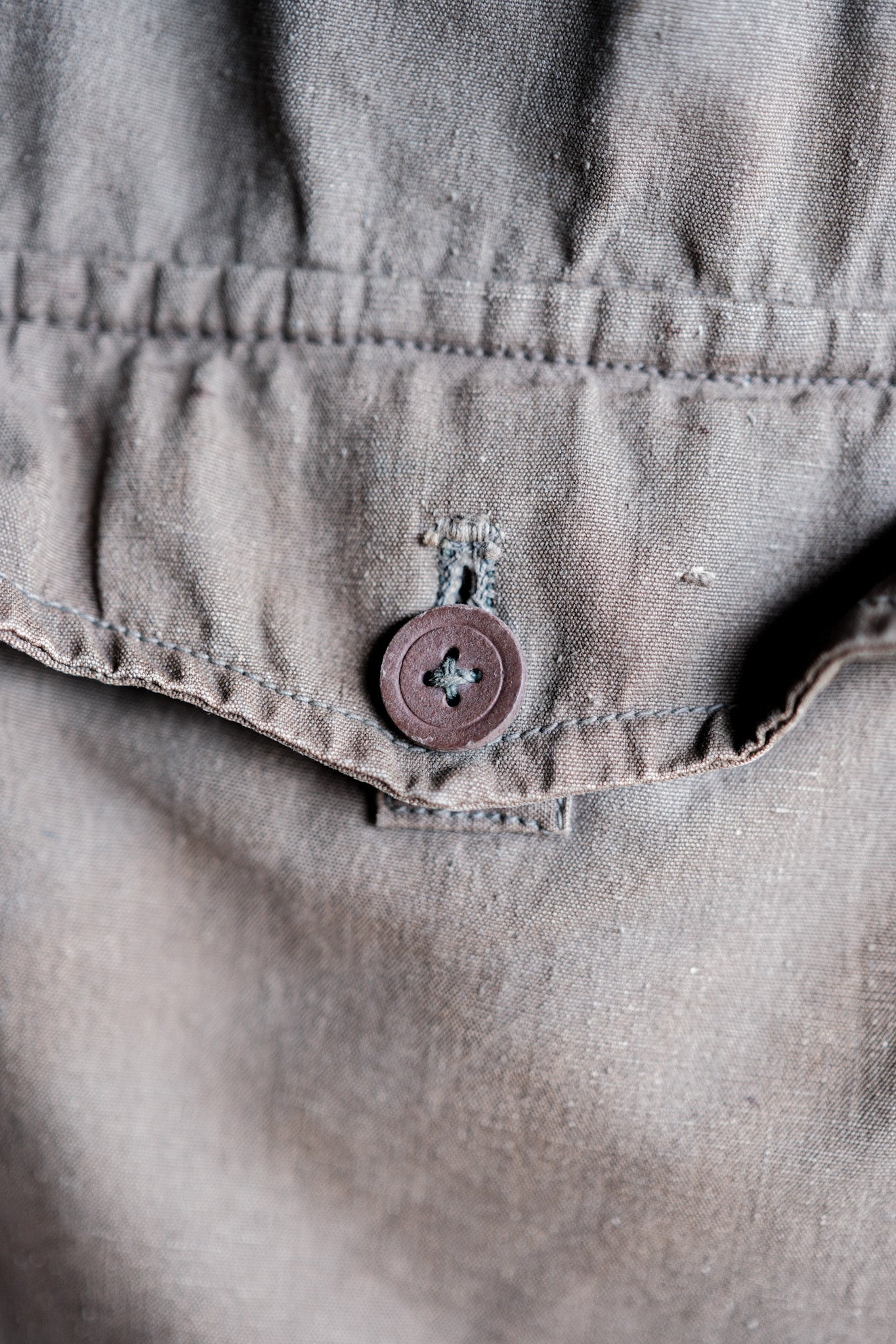 【~40's】German Army M42 Gebirgsjäger Reversible Windbluse "1st Type" "Original Modified"