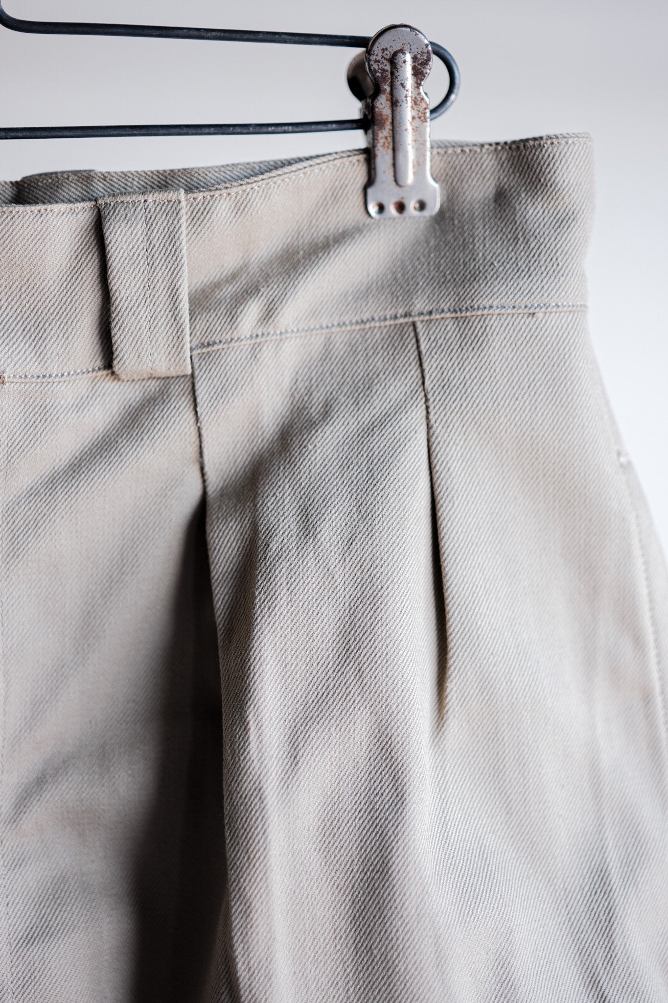 【~60's】French Army M52 Chino Trousers Size.32 "Dead Stock"