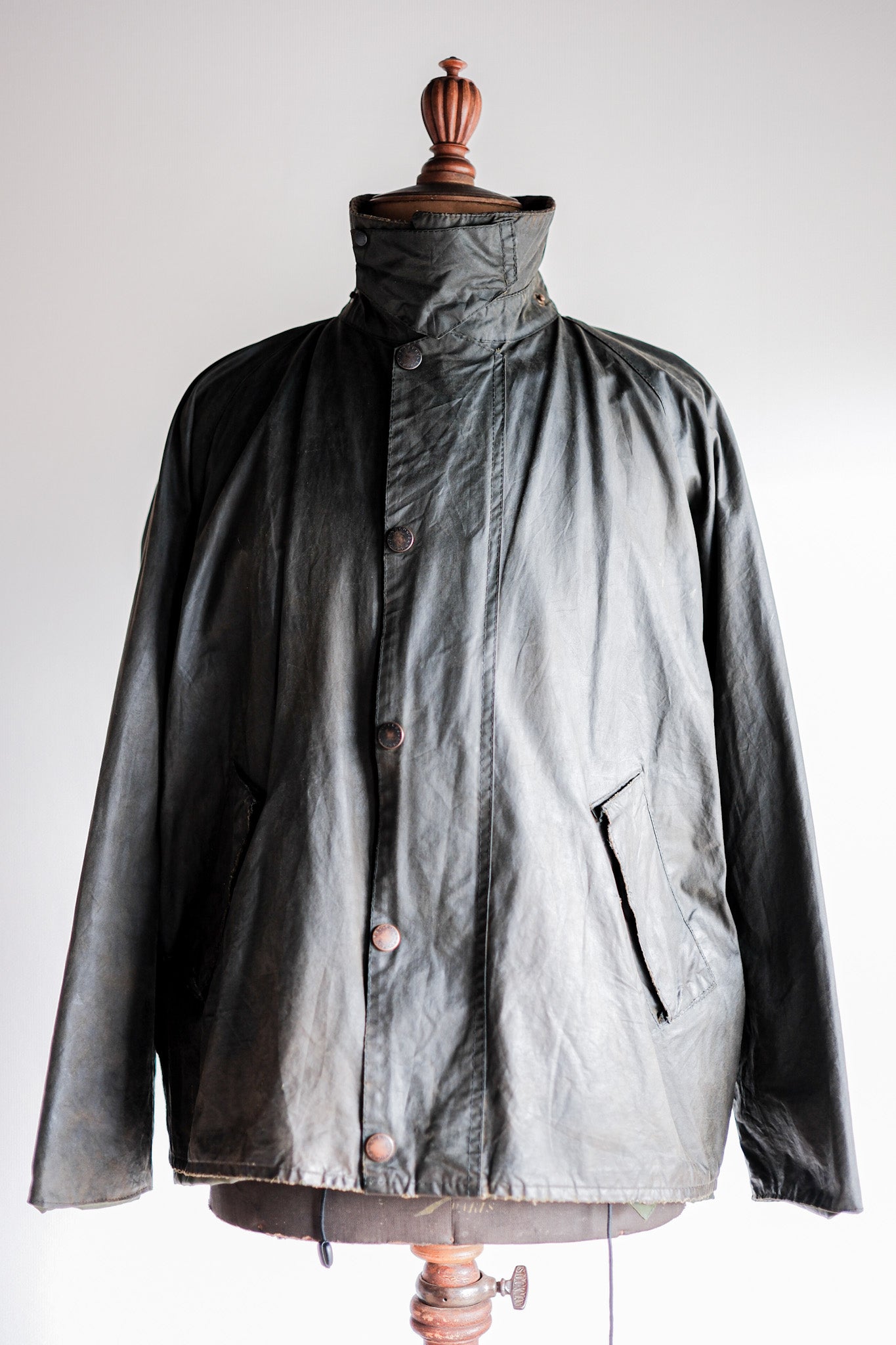 【~00's】Vintage Barbour "BEAULIEU JACKET" 3 Crest Size.42