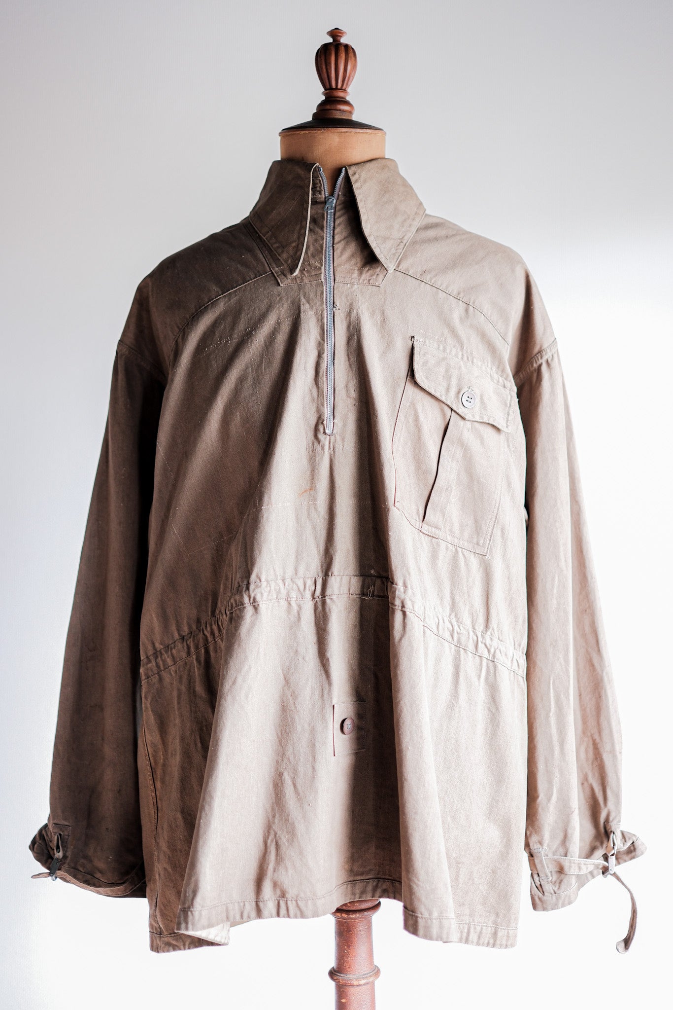 【~40's】German Army M42 Gebirgsjäger Reversible Windbluse "1st Type" "Original Modified"