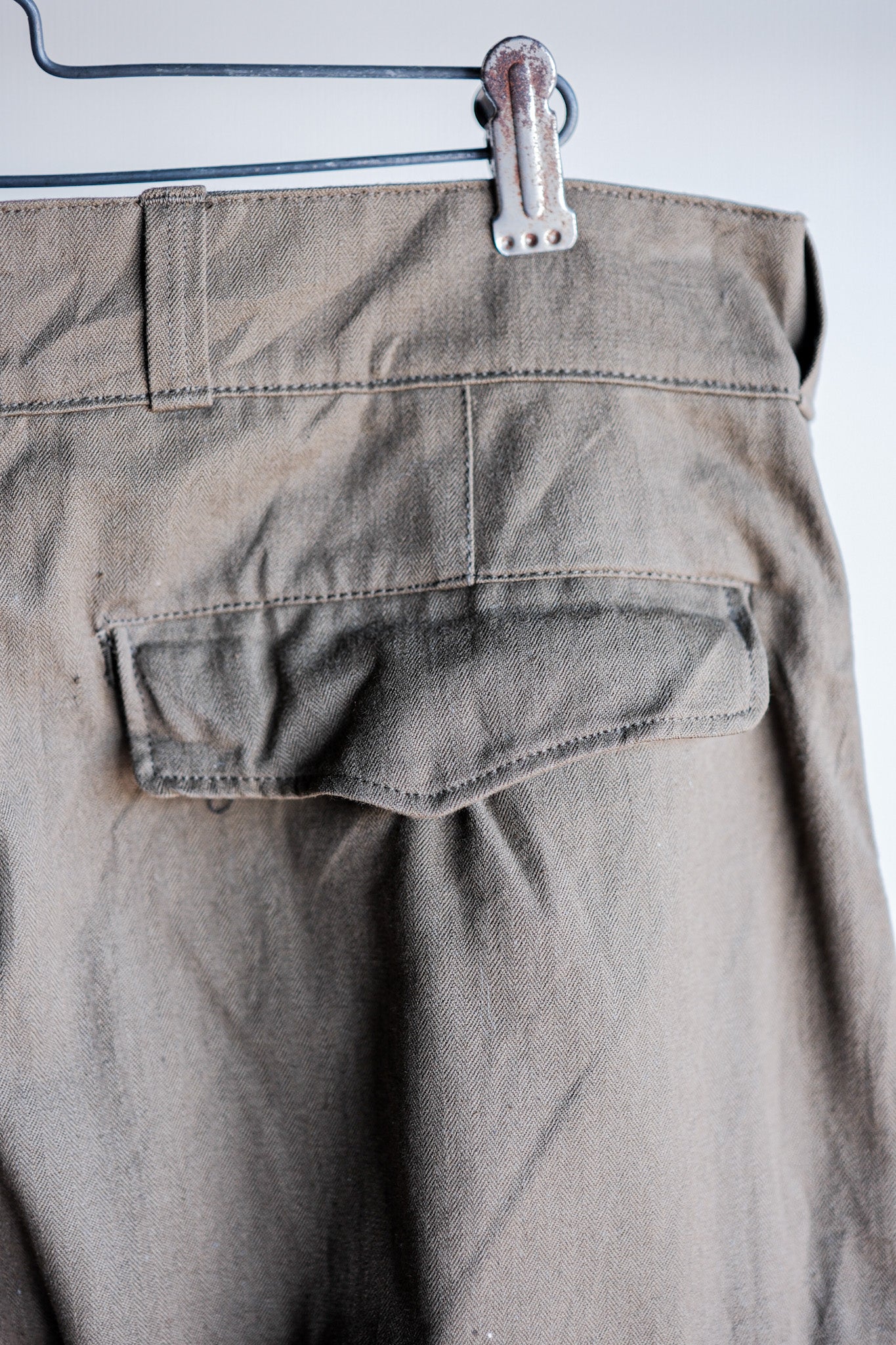 【~60's】French Army M47 Field Trousers Size.84M "Dead Stock"