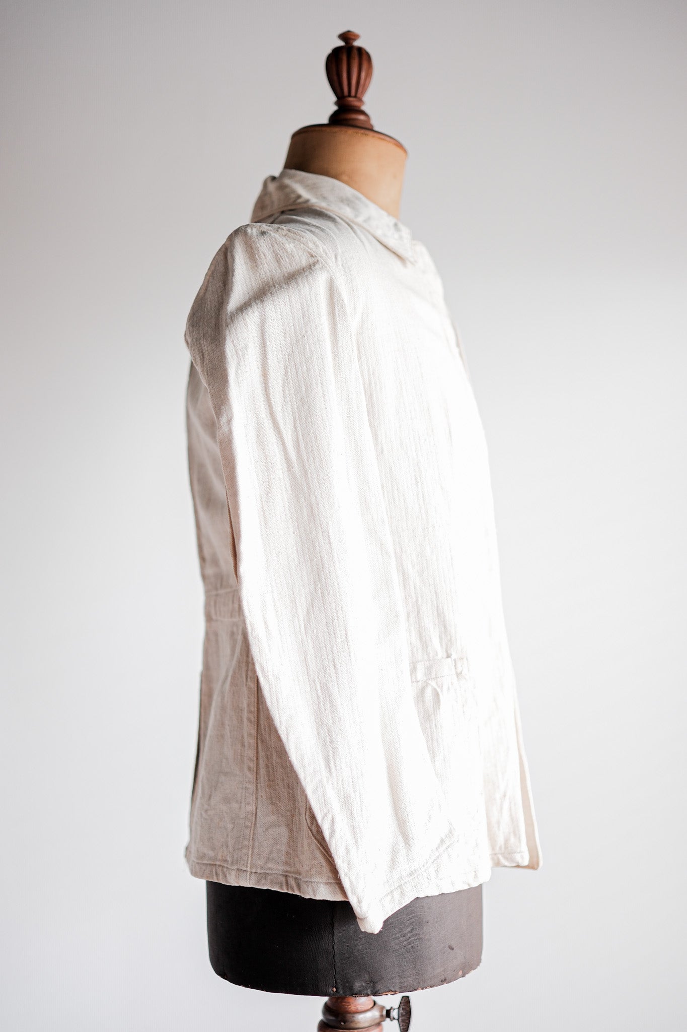 【~40's】German Air Force Drillich HBT Linen Jacket "Luftwaffe"