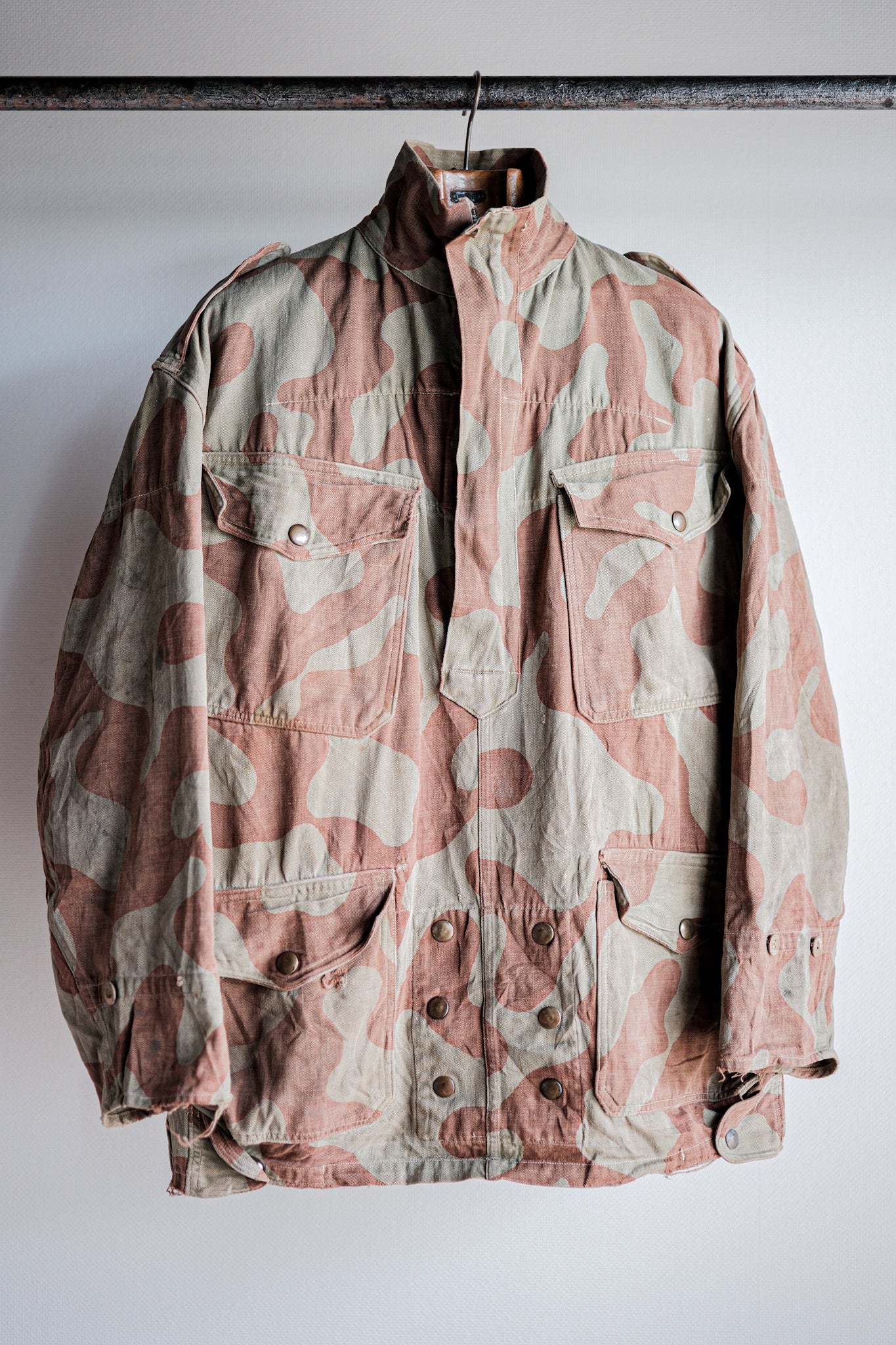 【~50's】Belgium Army Bataillon de Corée Camouflage Denison Smock