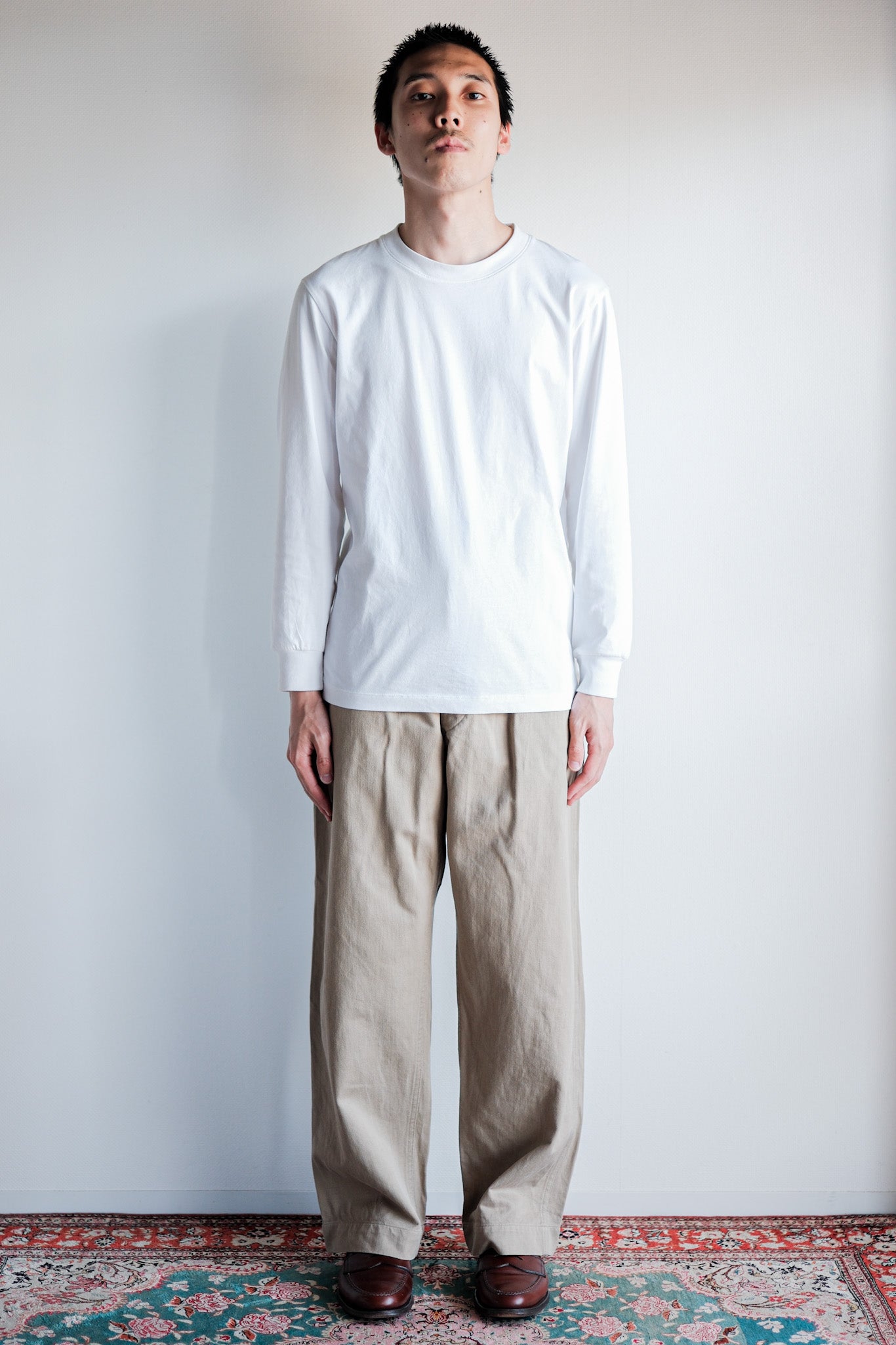 【~60's】French Army M52 Chino Trousers Size.23