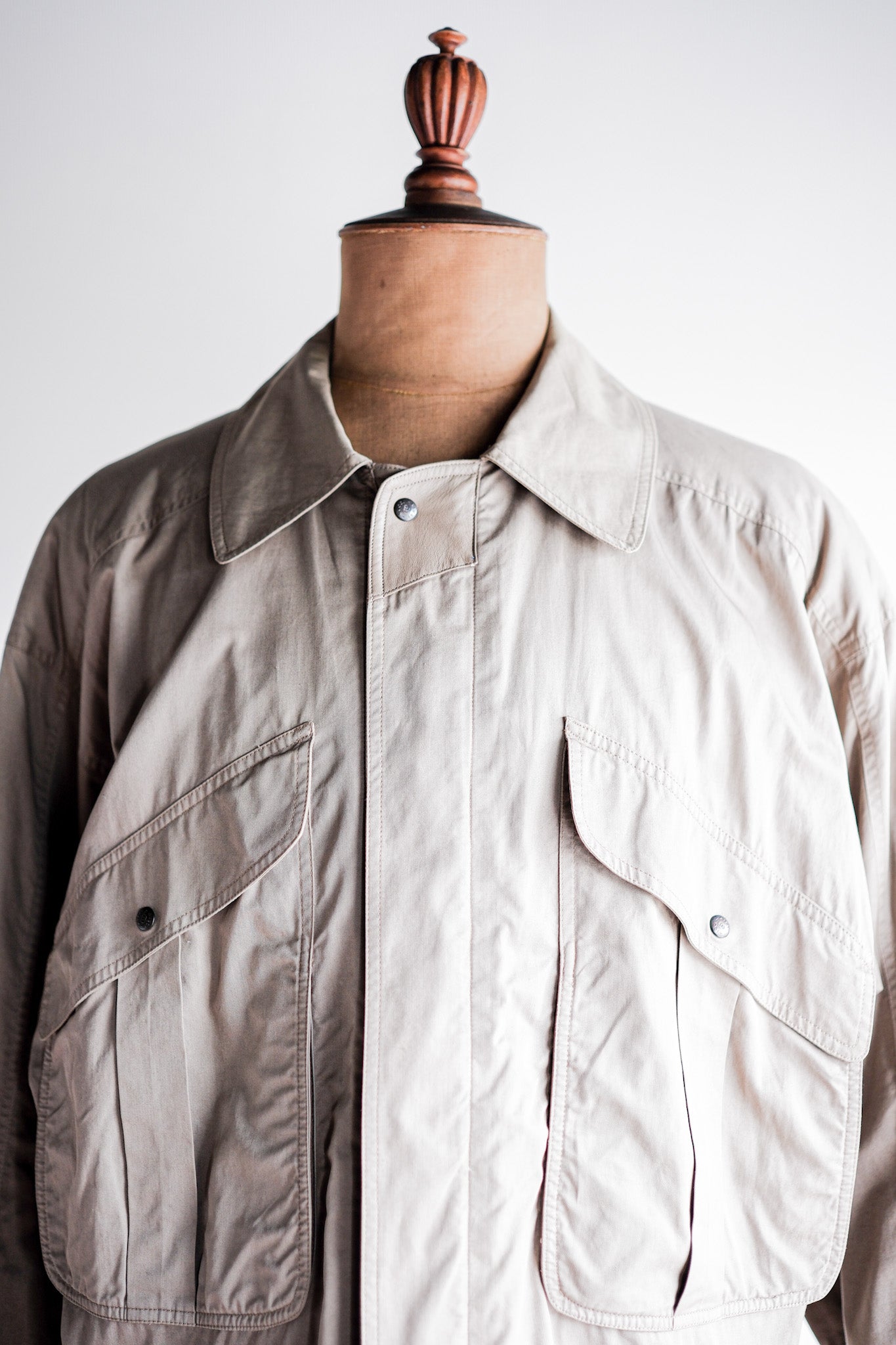 【~70’s】Old GUCCI Multi Pocket Cotton Jacket Size.52