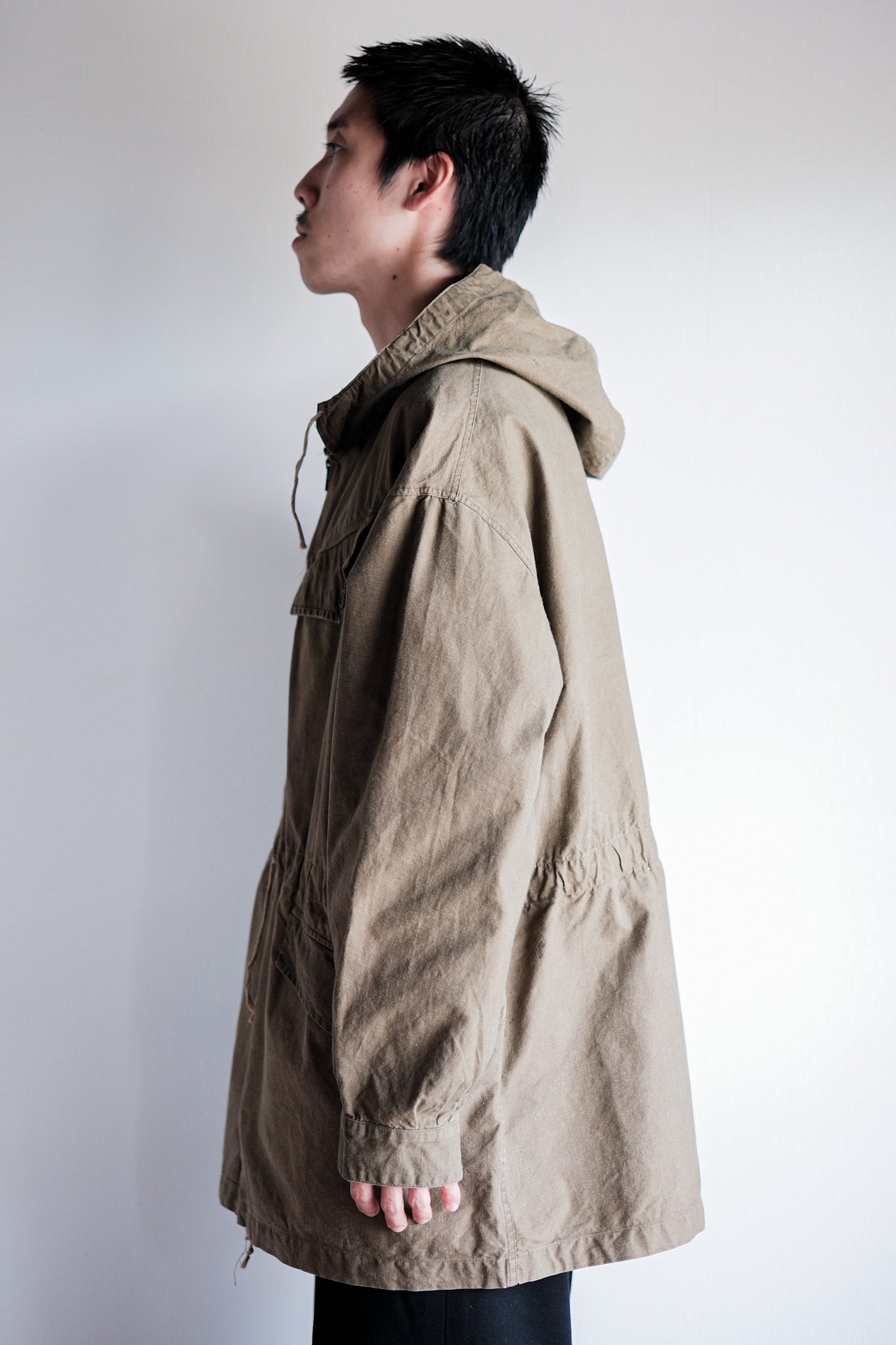 【~60's】French Army Alpine Mountain Smock Parka Size.22 "Modified"