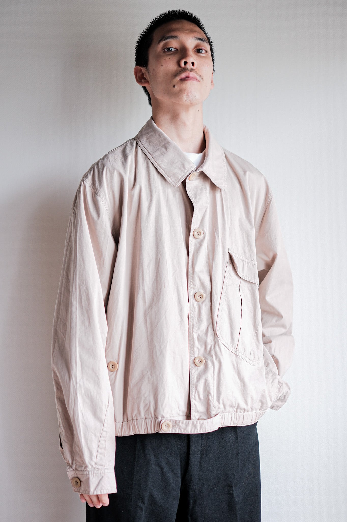 【~80's】Old GIORGIO ARMANI Cotton Blouson