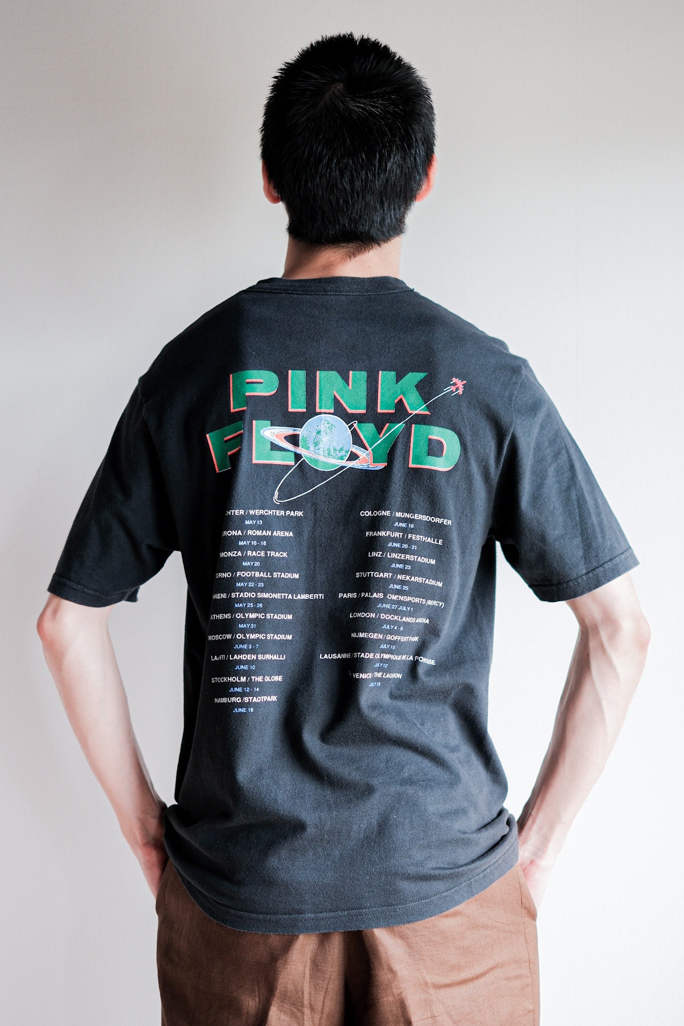【~90's】Vintage Music Print T-shirt "PINK FLOYD"