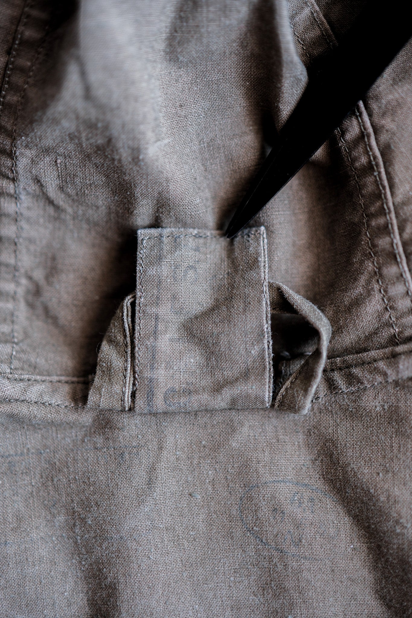 【~60's】French Army Alpine Mountain Smock Parka Size.22 "Modified"