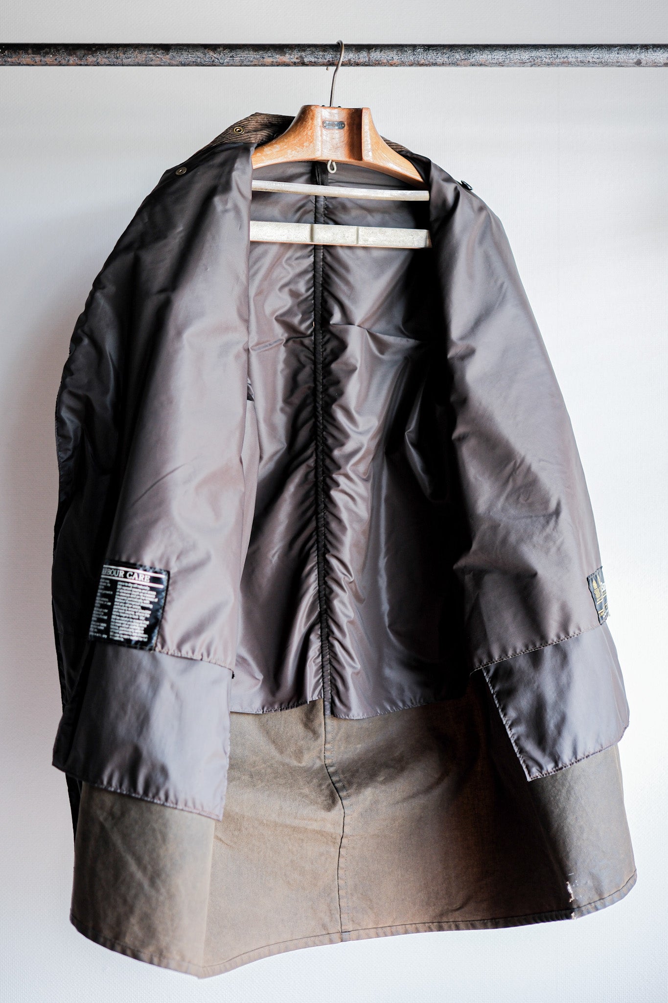【~80's】Vintage Barbour "3/4 COAT" 2 Crest