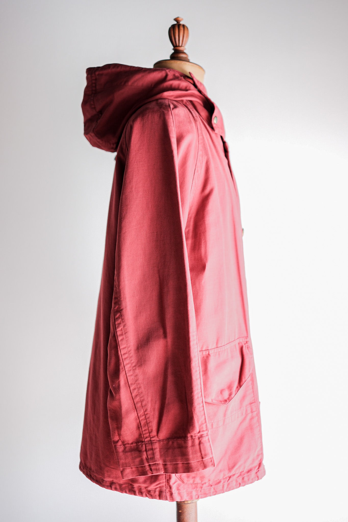【~80’s】Old C.P.Company Garment Dyed Cotton Linen Parka Size.48