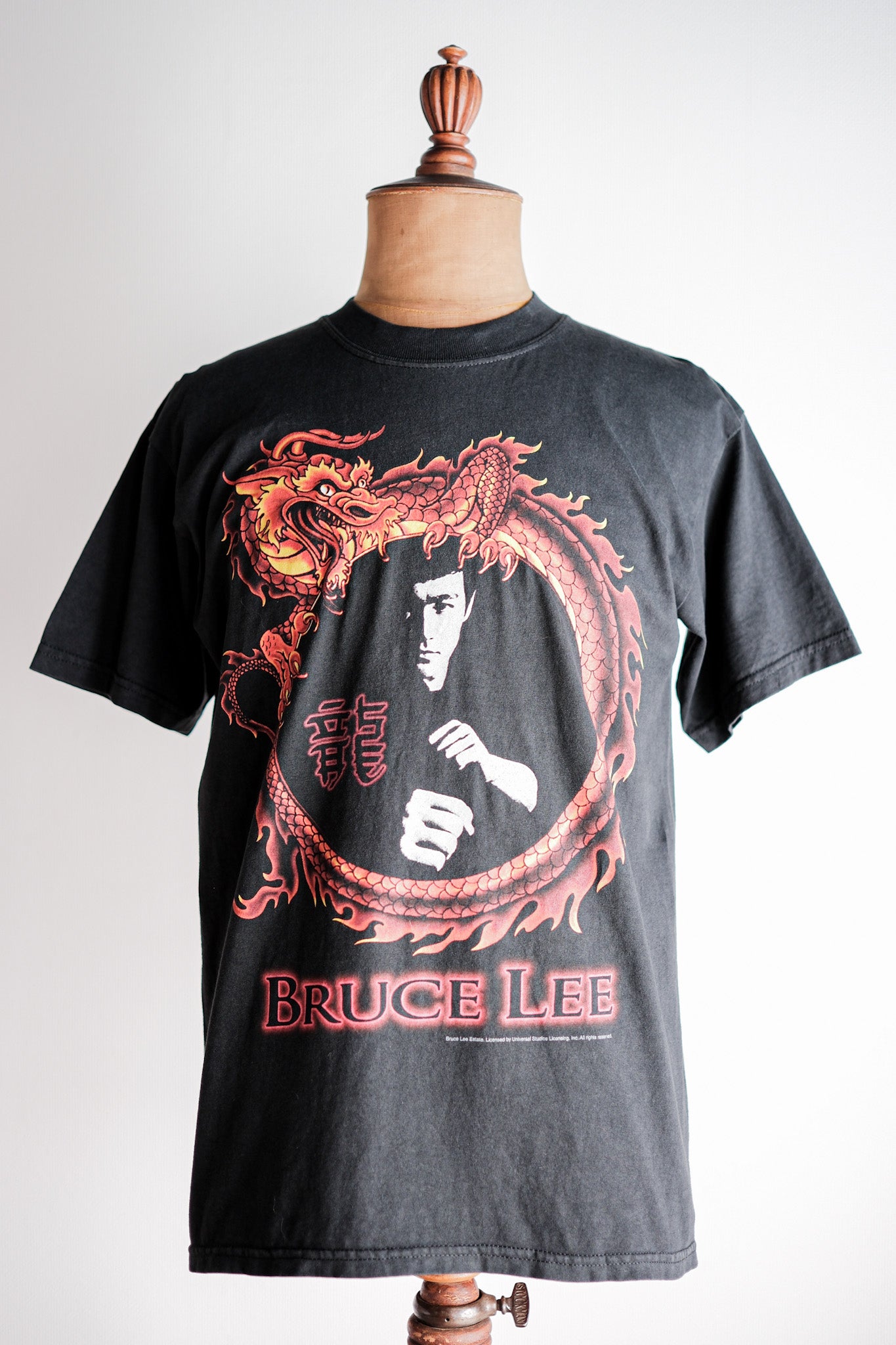 【~00's】Vintage Print T-shirt Size.M "Bruce Lee"