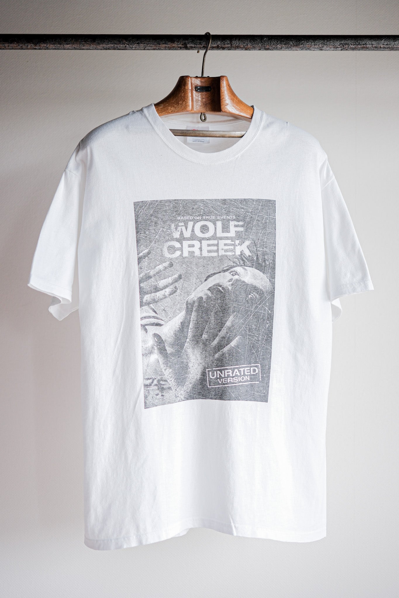 【~00's】Vintage Movie Print T-shirt Size.L "WOLF CREEK"