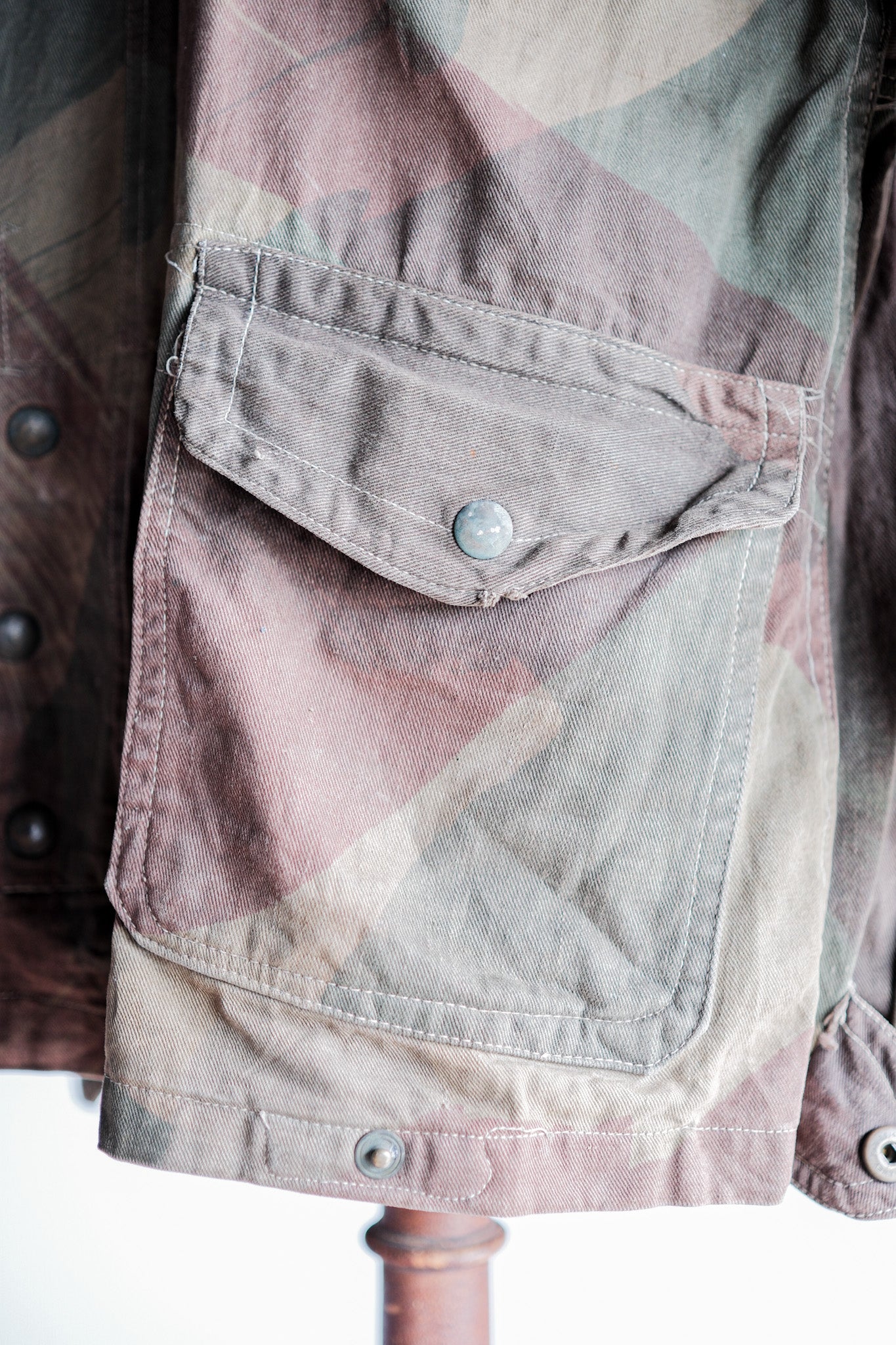 【~40's】WWⅡ British Army Airborne Troops Brushstroke Camouflage Denison Smock "SAS"