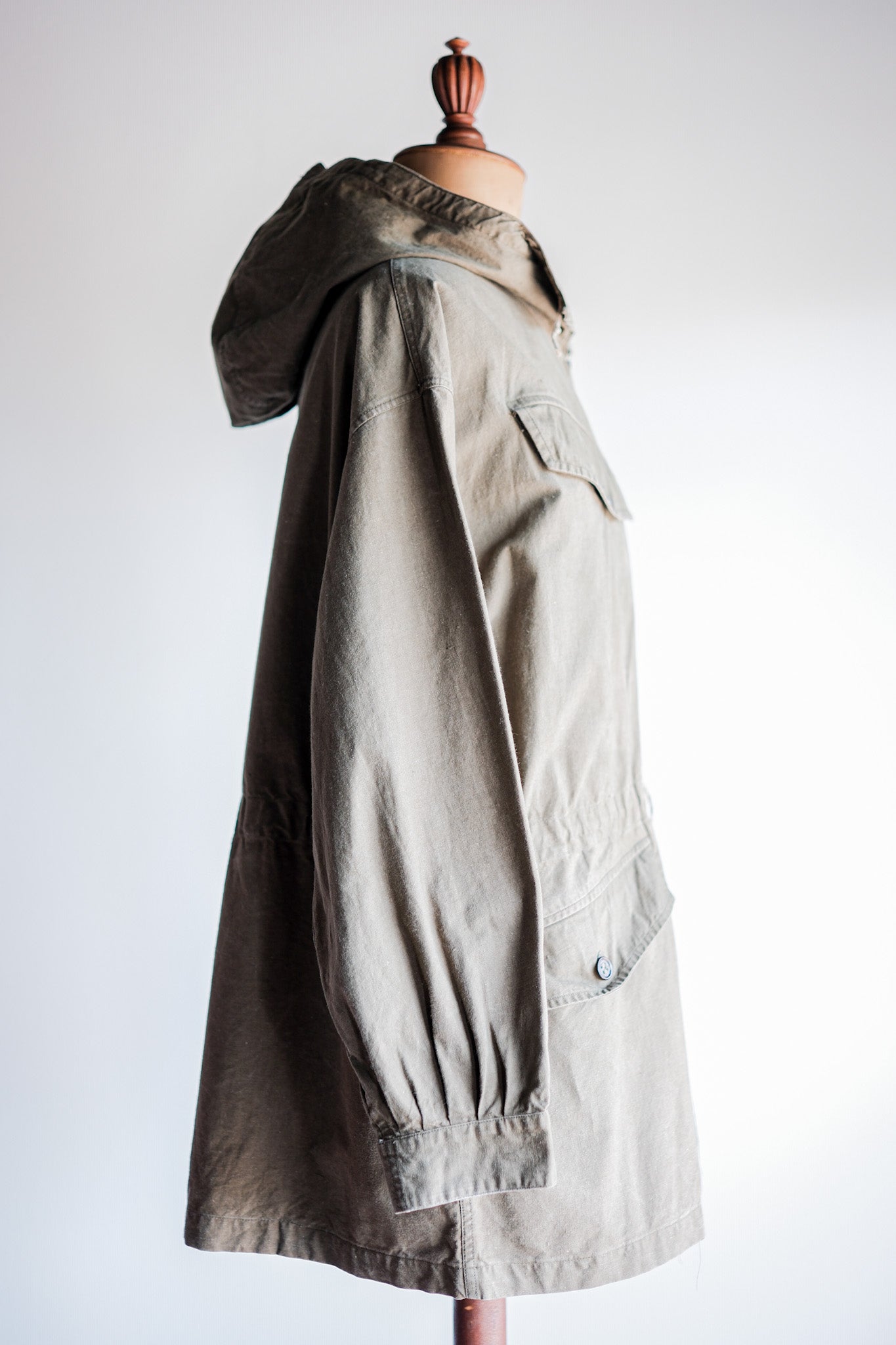 【~60's】French Army Alpine Mountain Smock Parka Size.22 "Modified"