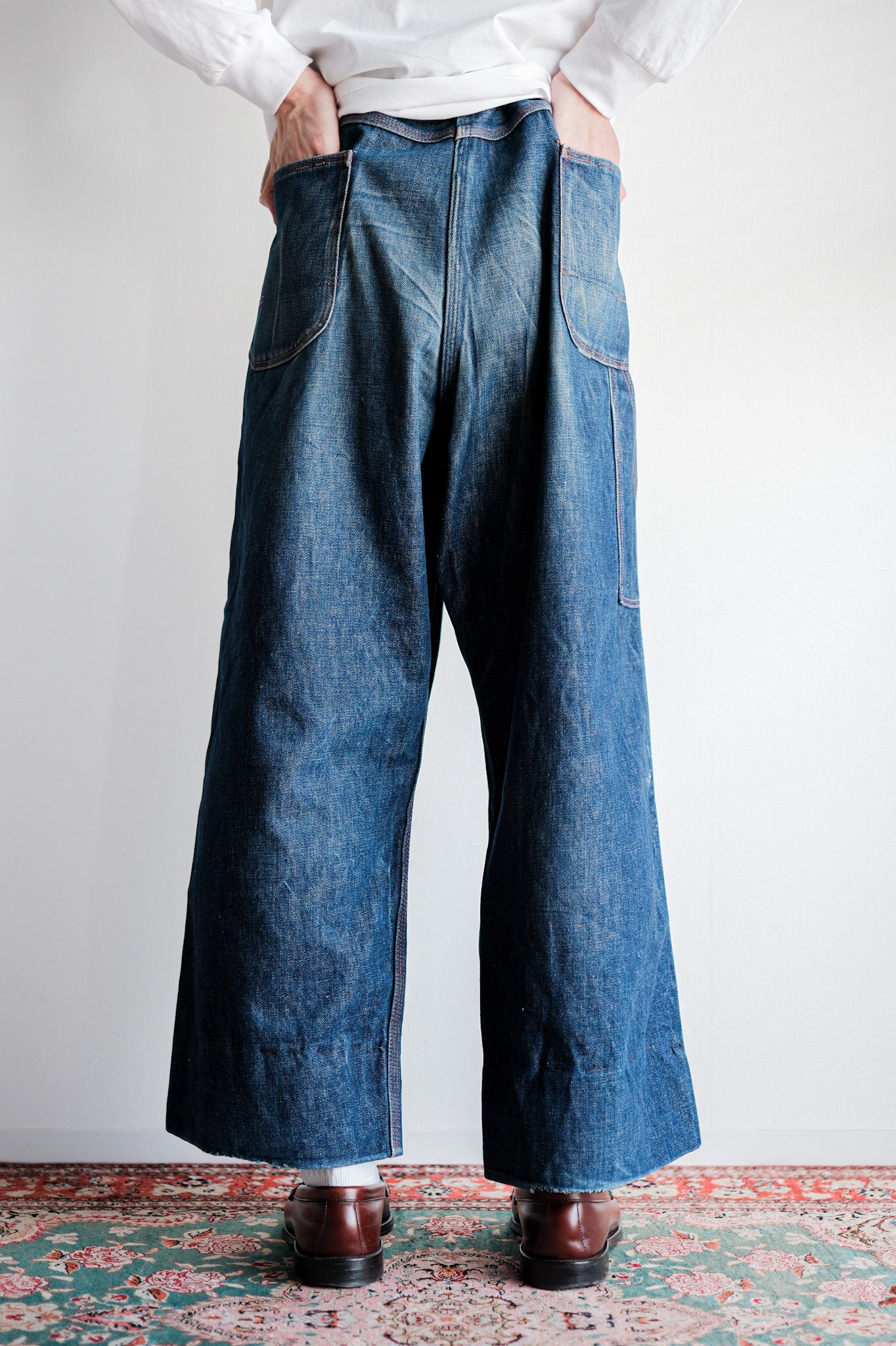 【~50's】American Vintage Denim Painter Pants "BIG MAC"
