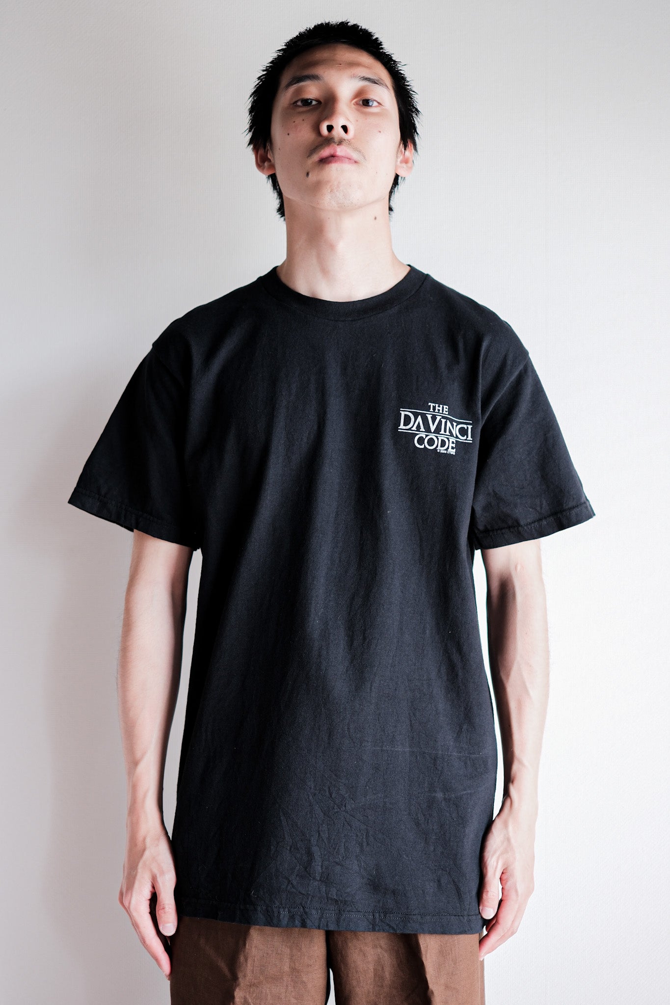 【~00's】Vintage Movie Print T-shirt Size.M "The Da Vinci Code"