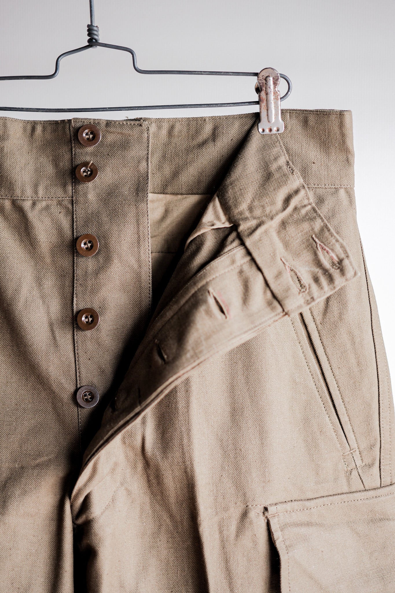 【~50's】French Army M47 Field Trousers Size.13 "Dead Stock"