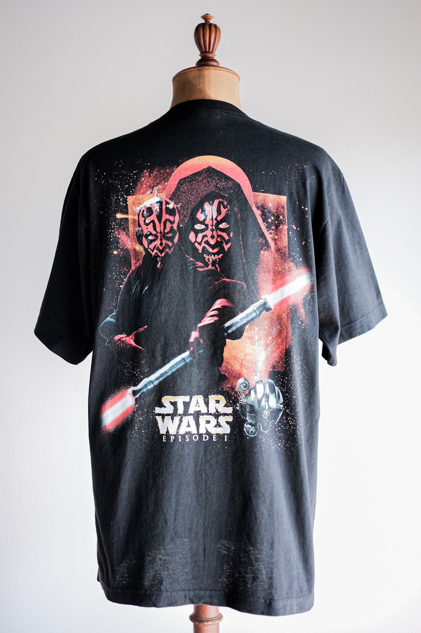 【~90's】Vintage Movie Print T-shirt Size.L "Star Wars Episode I" "Made in U.S.A."