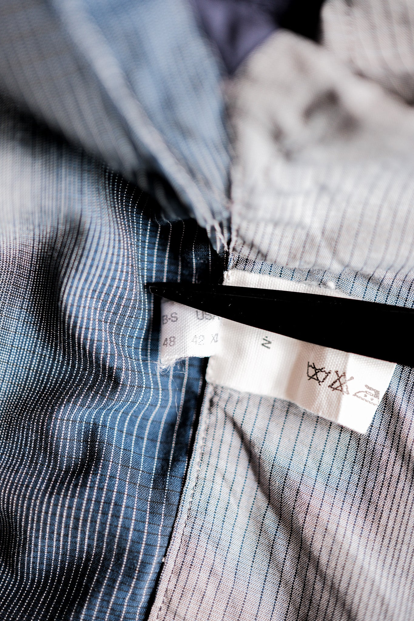 【~80’s】Old Gianni Versace Cotton Striped Jacket Size.42