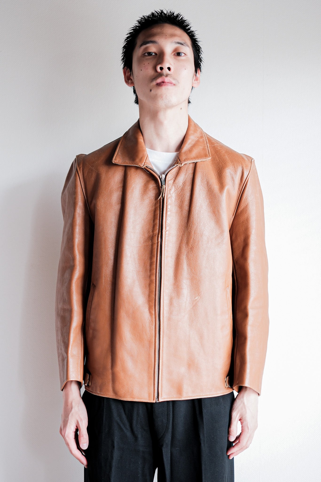 【~50’s】German Vintage Leather Jacket