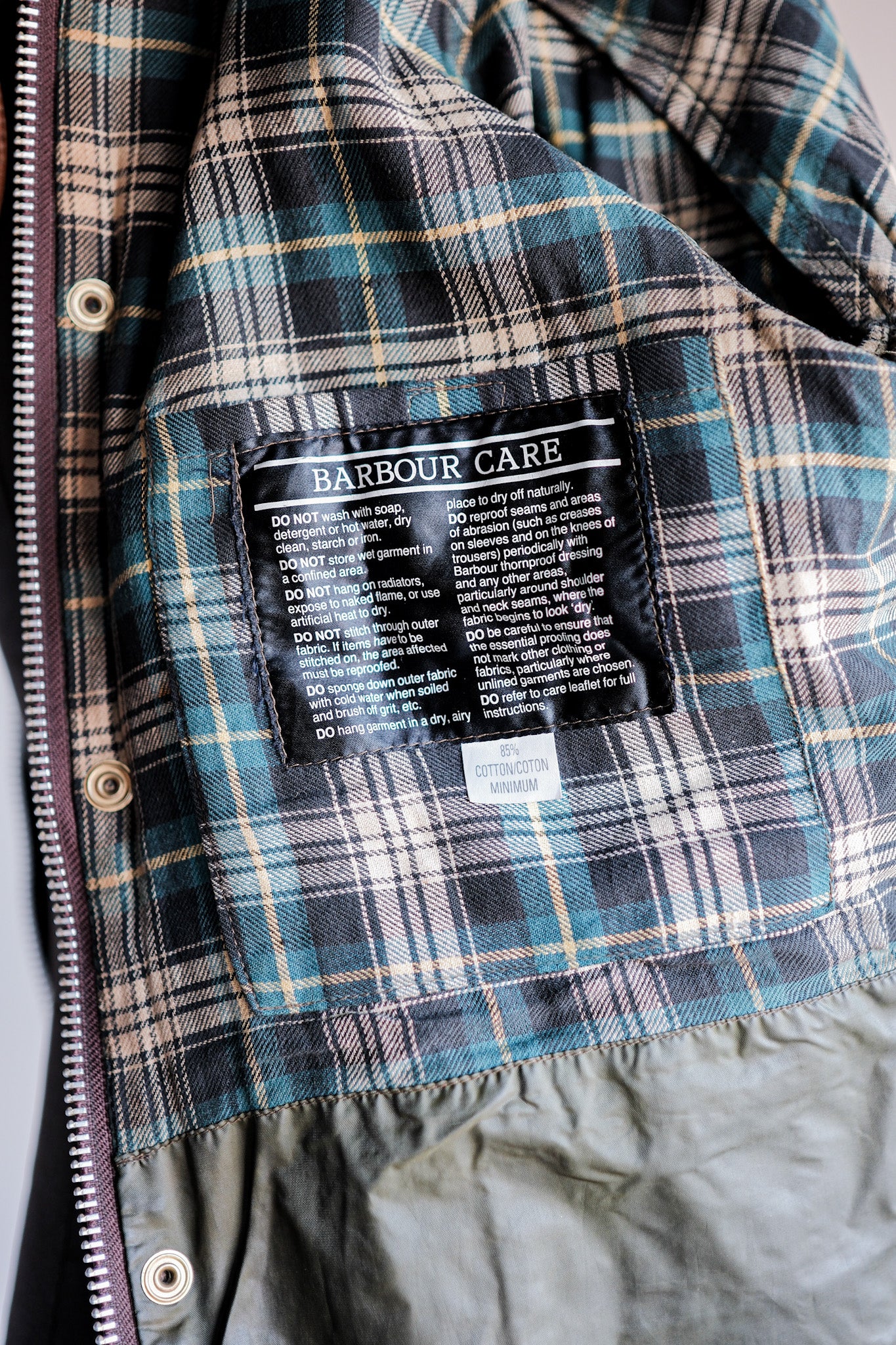 【~80’s】Vintage Barbour "BEDALE" 2 Crest Size.38 "4 Pockets"