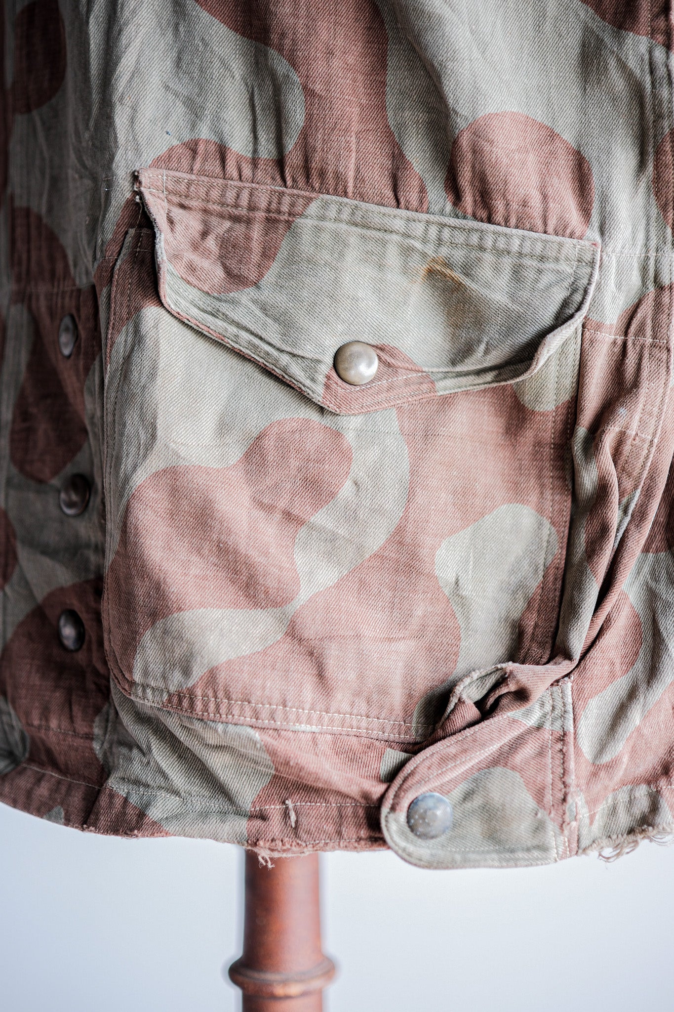 【~50's】Belgium Army Bataillon de Corée Camouflage Denison Smock