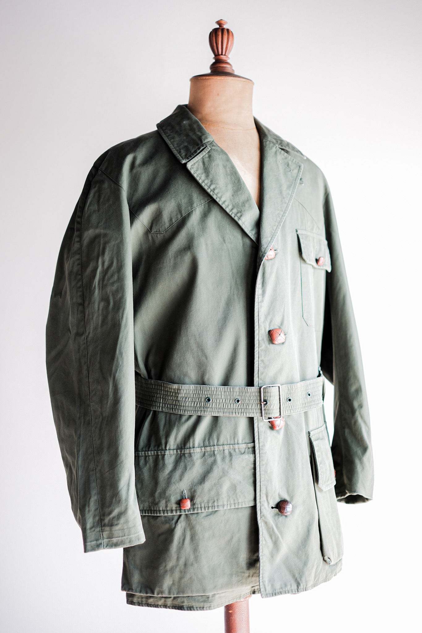 【~60’s】Vintage Grenfell Shooter Jacket Size.42 “Mountain Tag”