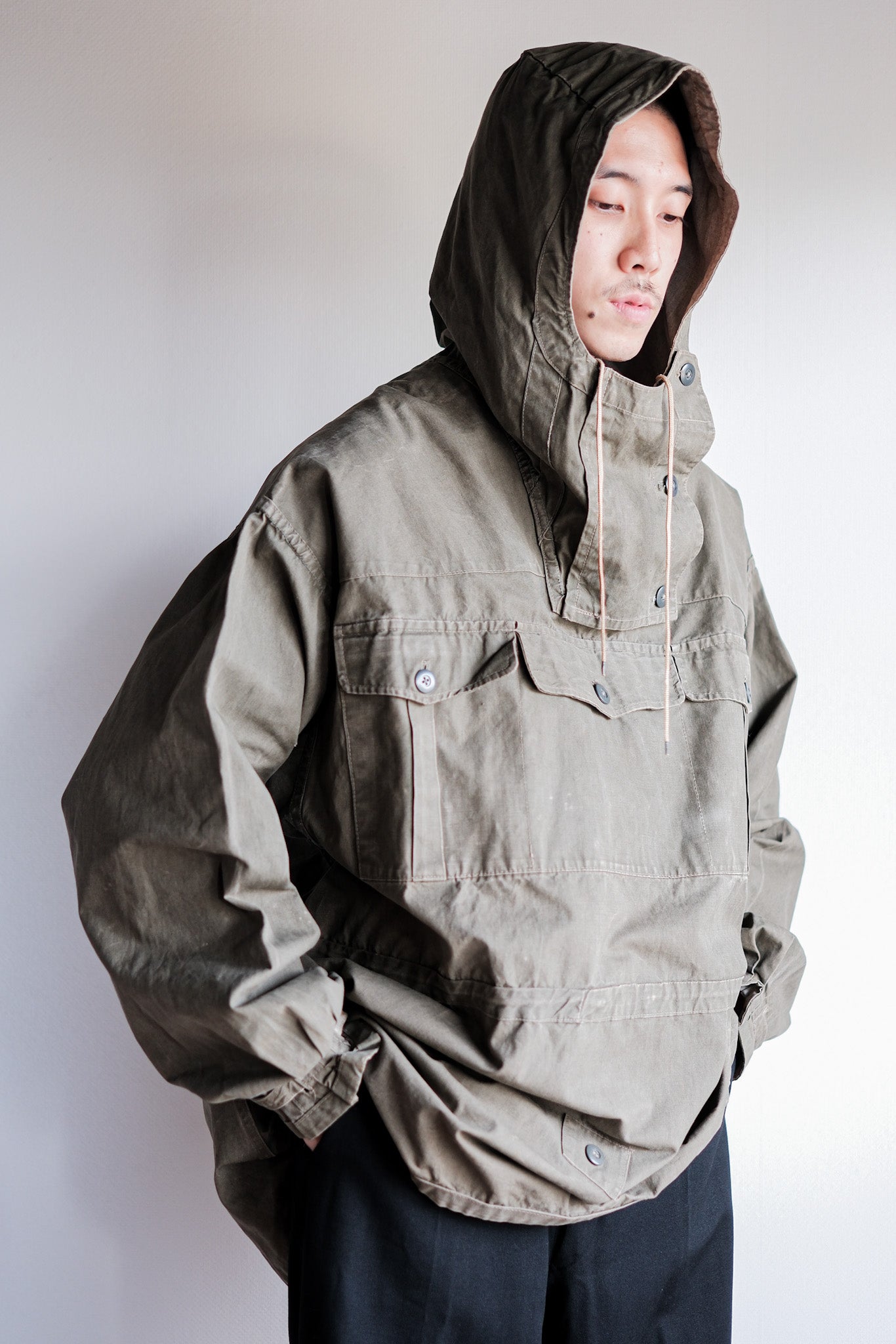 【~40's】German Army M42 Gebirgsjäger Reversible Windbluse "2nd Type"