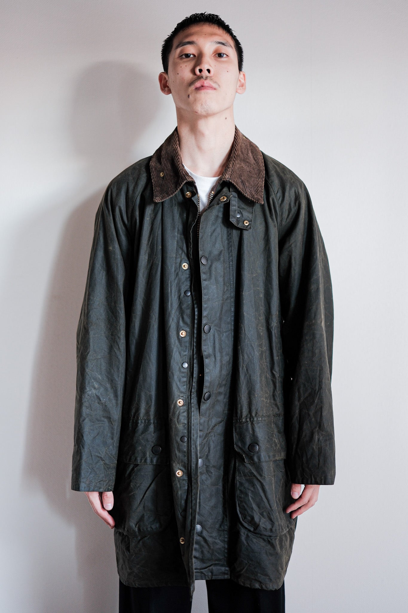 【~90’s】Vintage Barbour "GAMEFAIR" 3 Crest Size.42