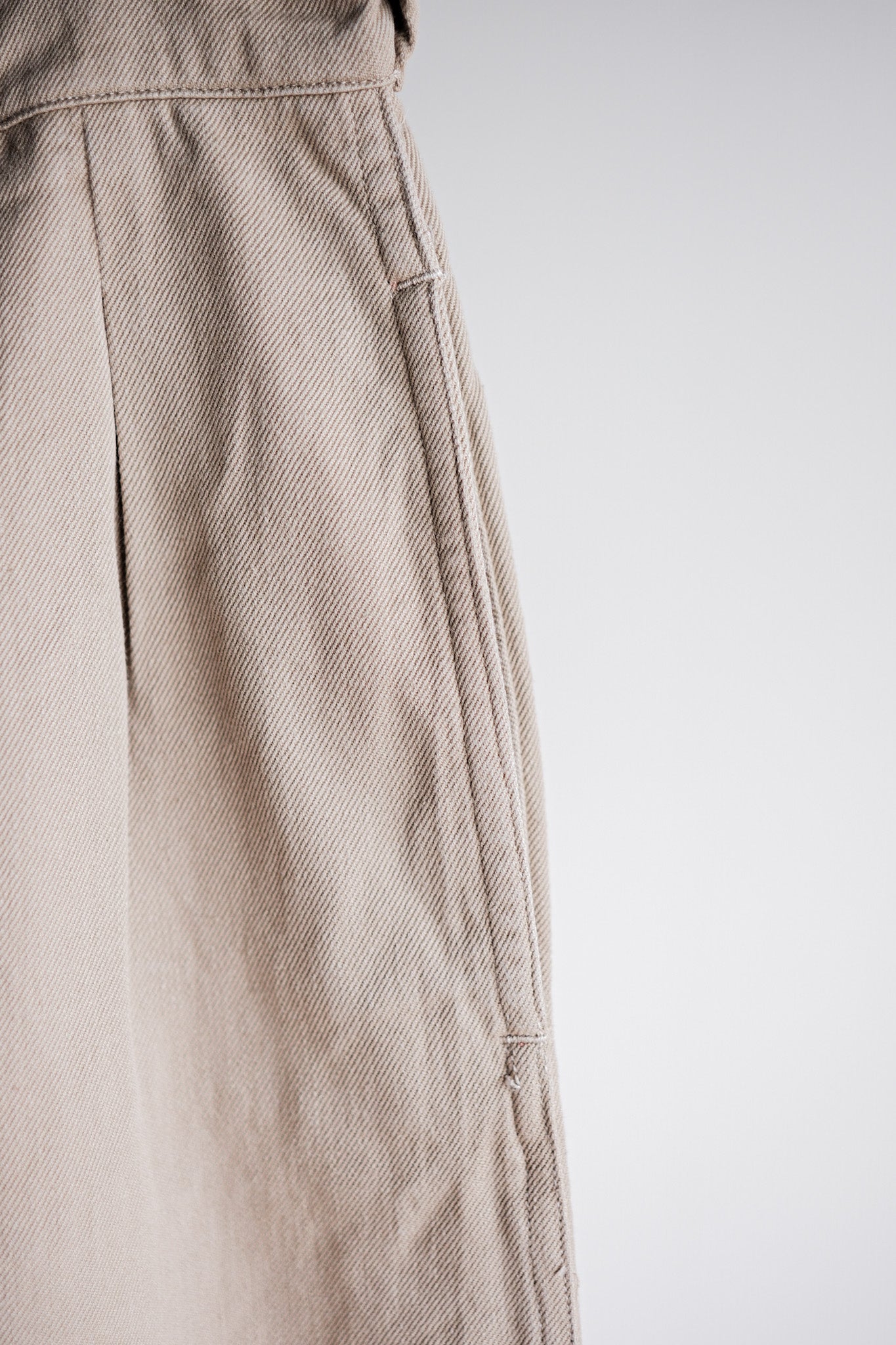 【~60's】French Army M52 Chino Trousers Size.23