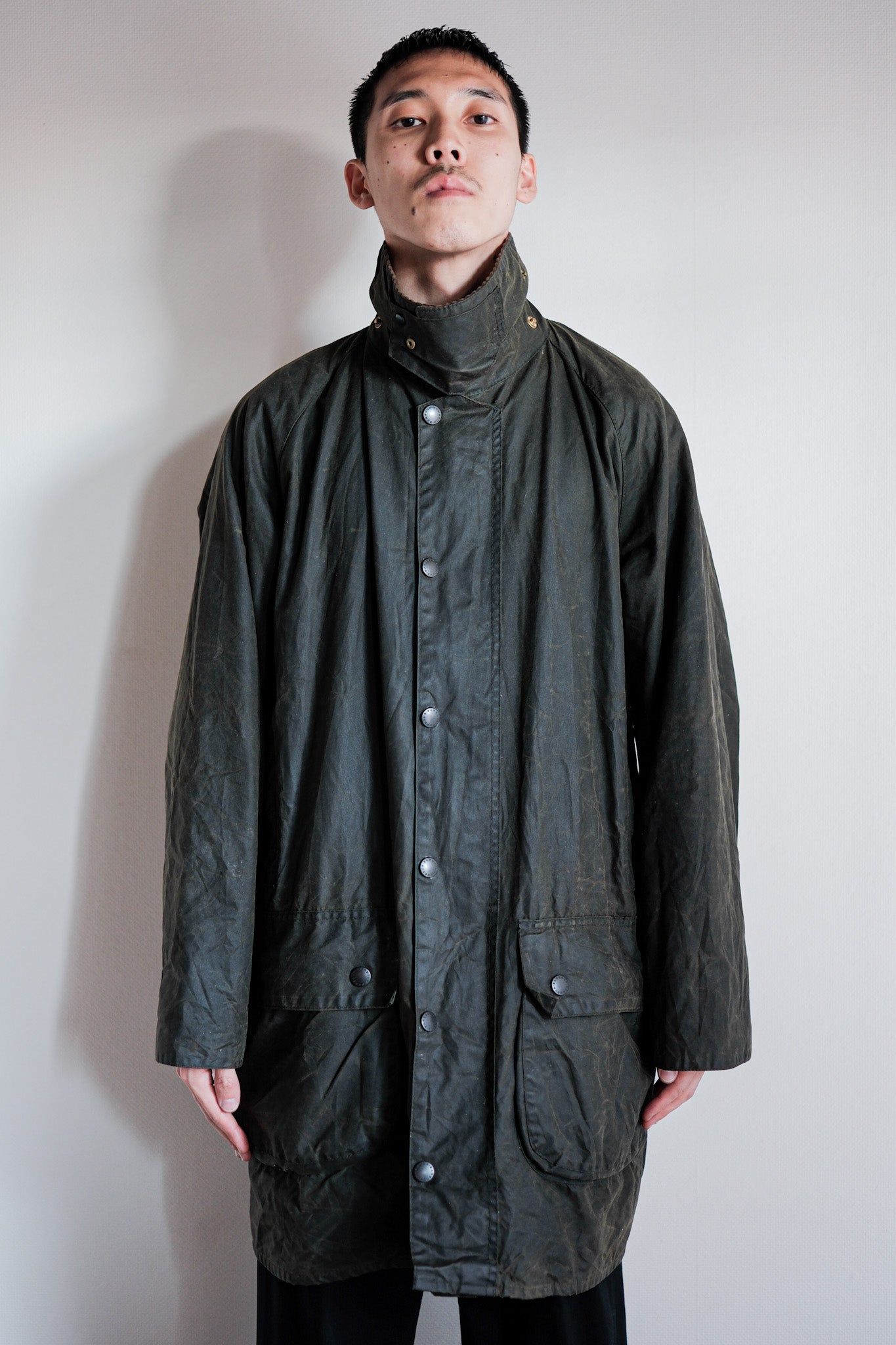 【~90’s】Vintage Barbour "GAMEFAIR" 3 Crest Size.42