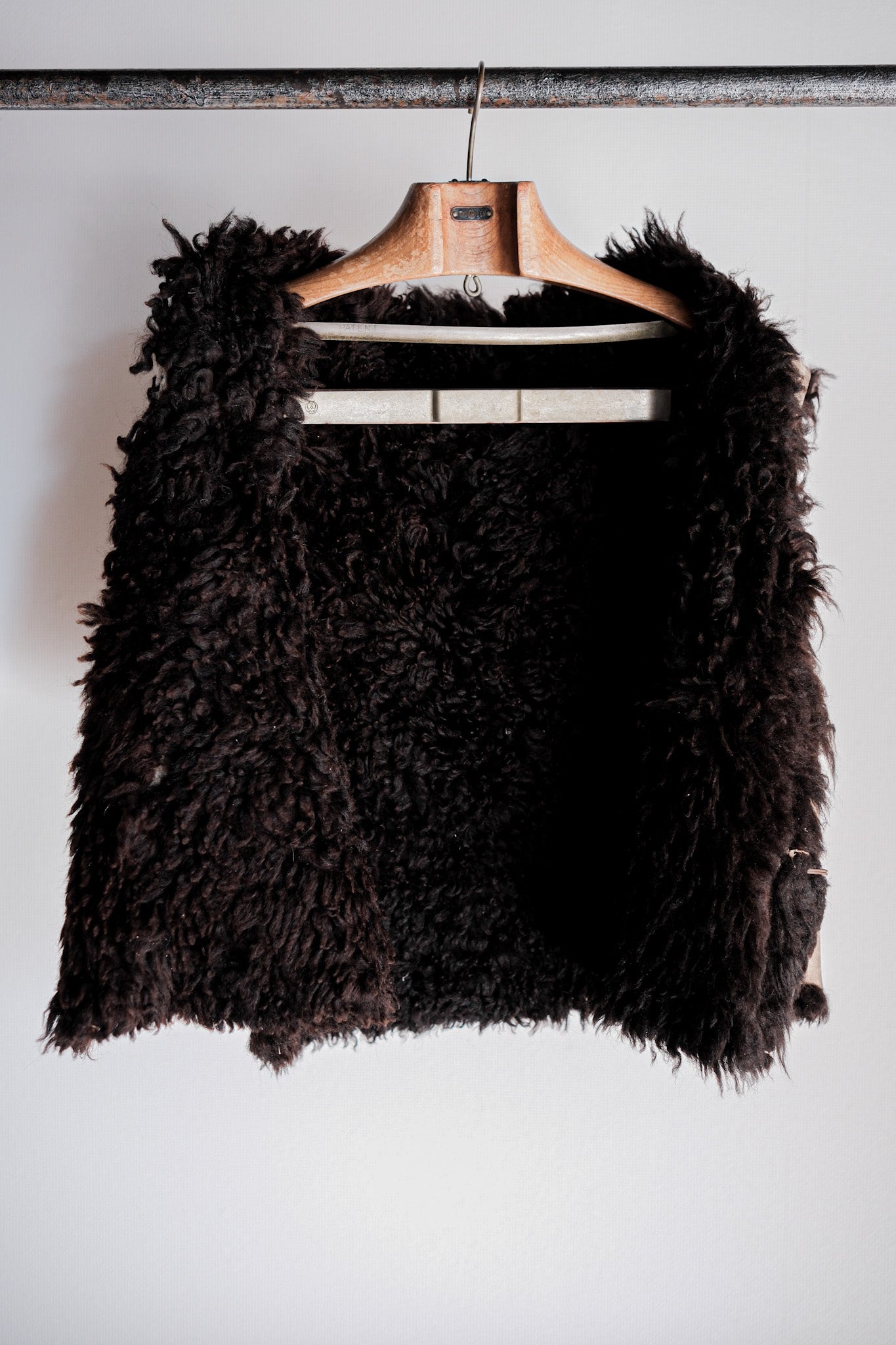 【~40's】WWⅡ German Waffen-SS Winter Sheepskin Fur Vest